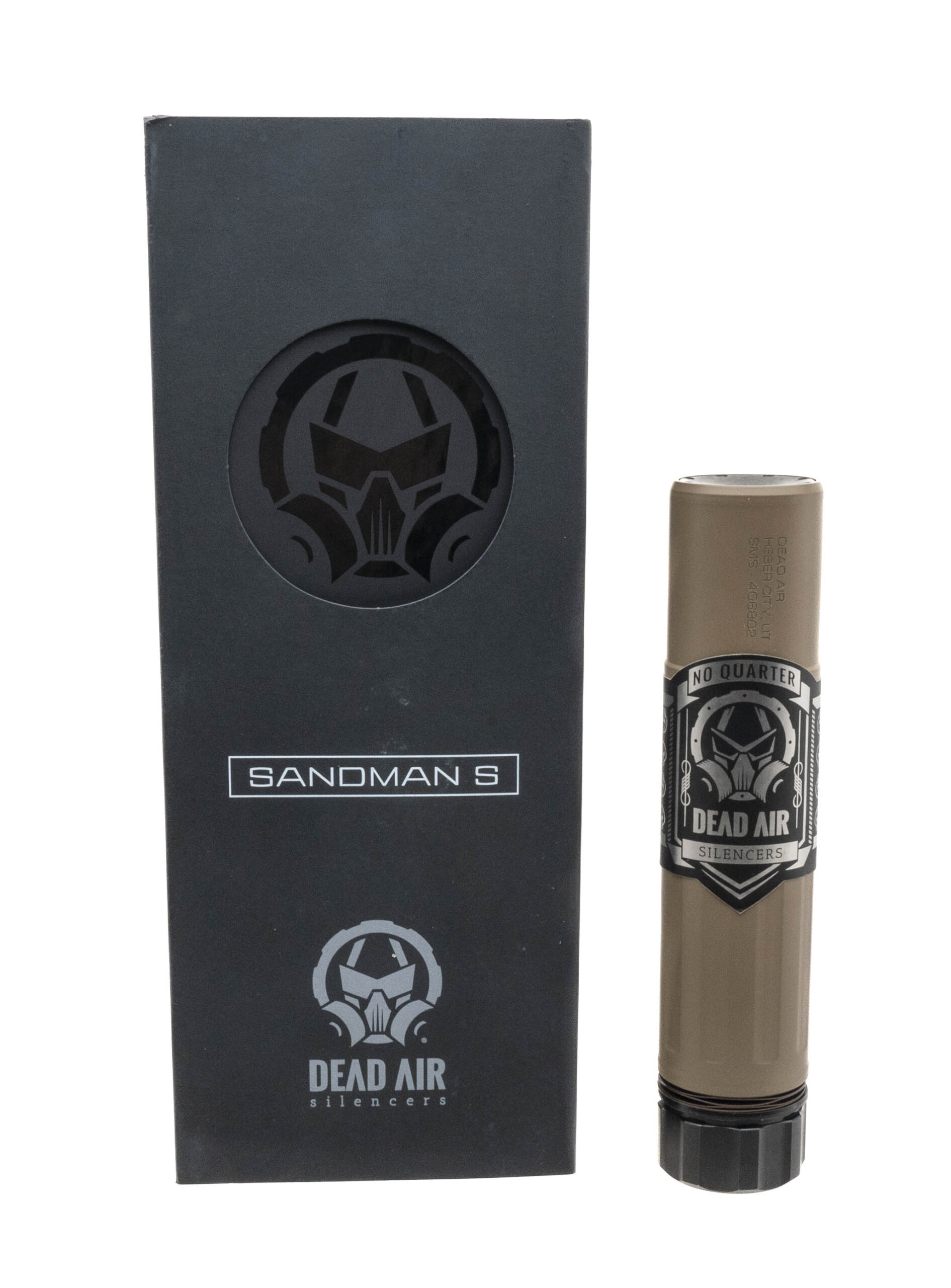 (SN: SMS-410660) Dead Air Sandman-S FDE Silencer 7.62mm Suppressor (NGZ4902) New