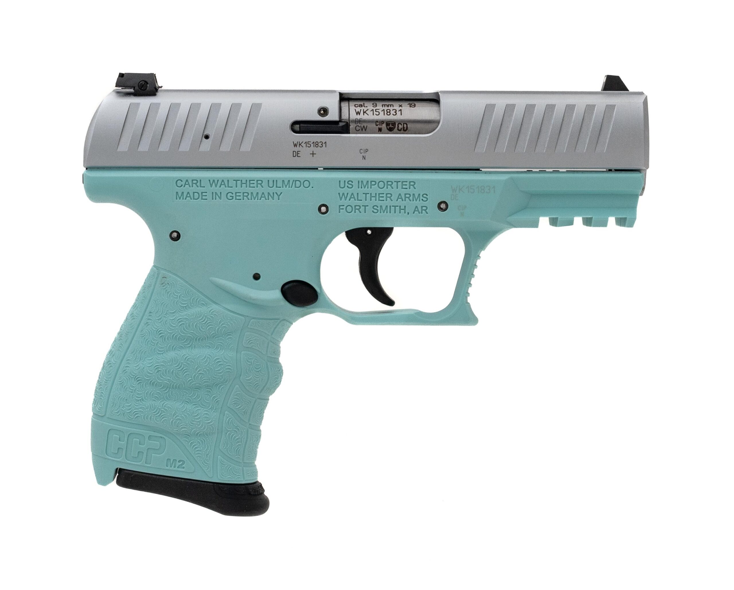 (SN: WK164136) Walther CCP Pistol 9mm (NGZ4204) NEW