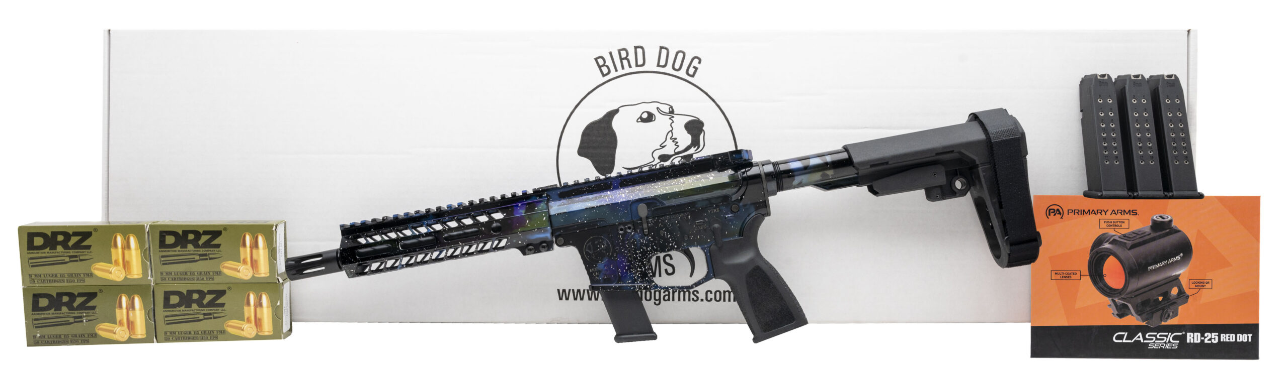 (SN:100313) Bird Dog BD-9 Galaxy Pistol Bundle Pack 9mm (NGZ5067)