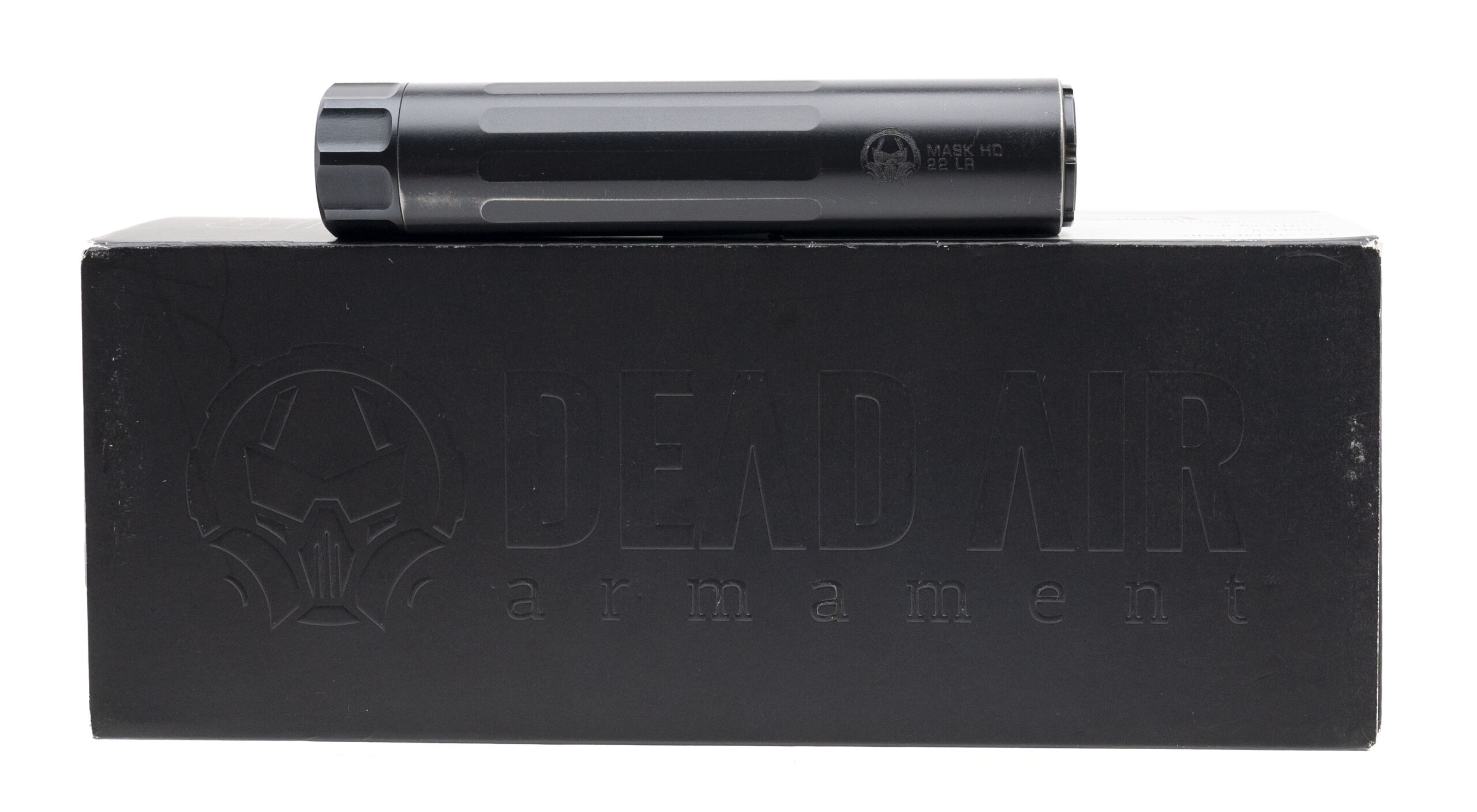 (SN: MHD-20859) Dead Air Mask HD Suppressor .22 LR (NGZ5279) New