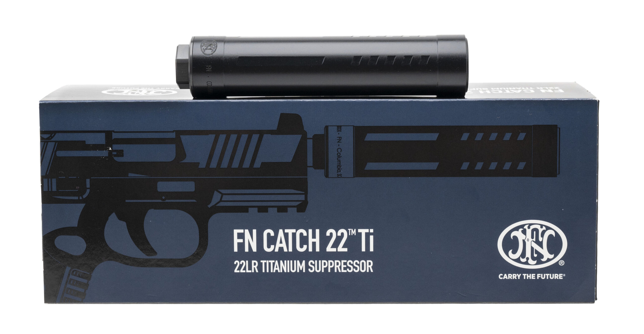 (SN: 2SU02967) FN Catch 22 Ti Silencer .22 Suppressor (NGZ5374) NEW