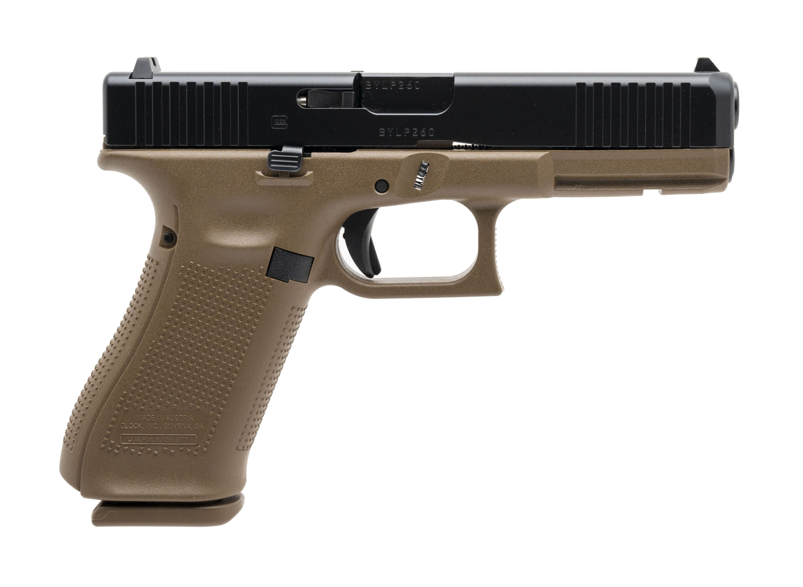 Glock 17 Gen 5 FDE Pistol 9mm (PR71306)