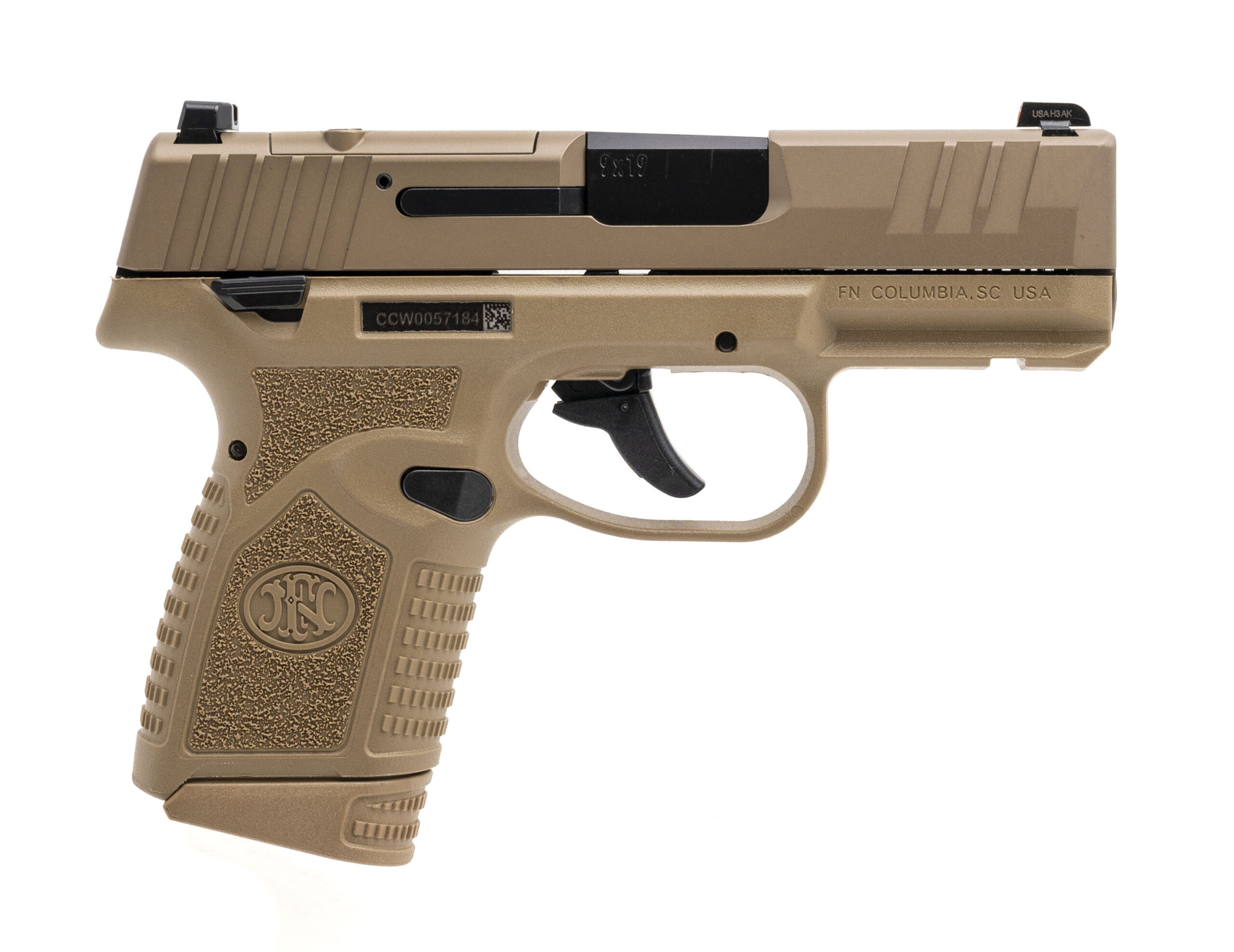 (SN: CCW0057184) FN Reflex FDE Pistol 9mm (NGZ5420)