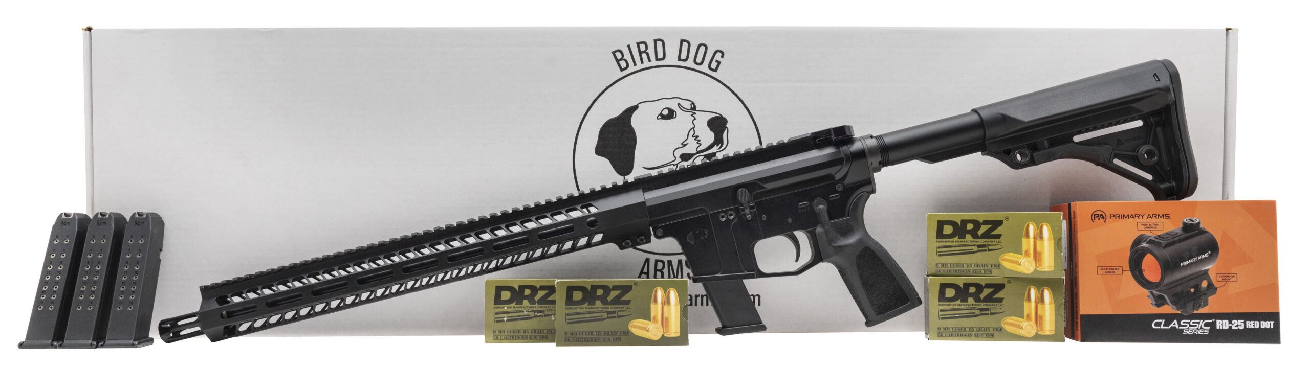 (SN: 100333) Bird Dog BD-9 Rifle Bundle Pack 9mm (NGZ5377) NEW