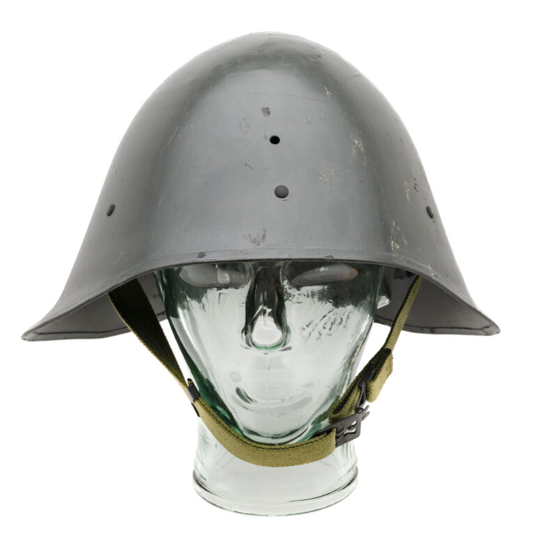 Danish M1923 Helmet with Late war liner and chin strap