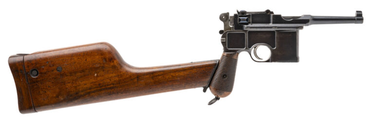 Rare Conehammer Broomhandle Mauser C96 Short Barrel W/ Stock