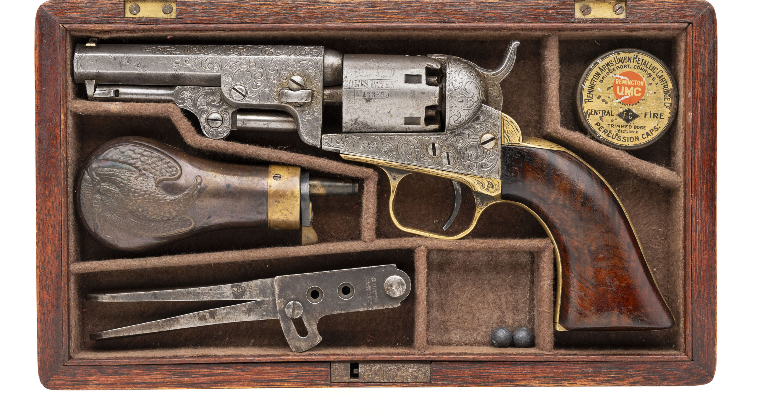 Factory Engraved Colt 1849 Pocket Revolver (AC1230)