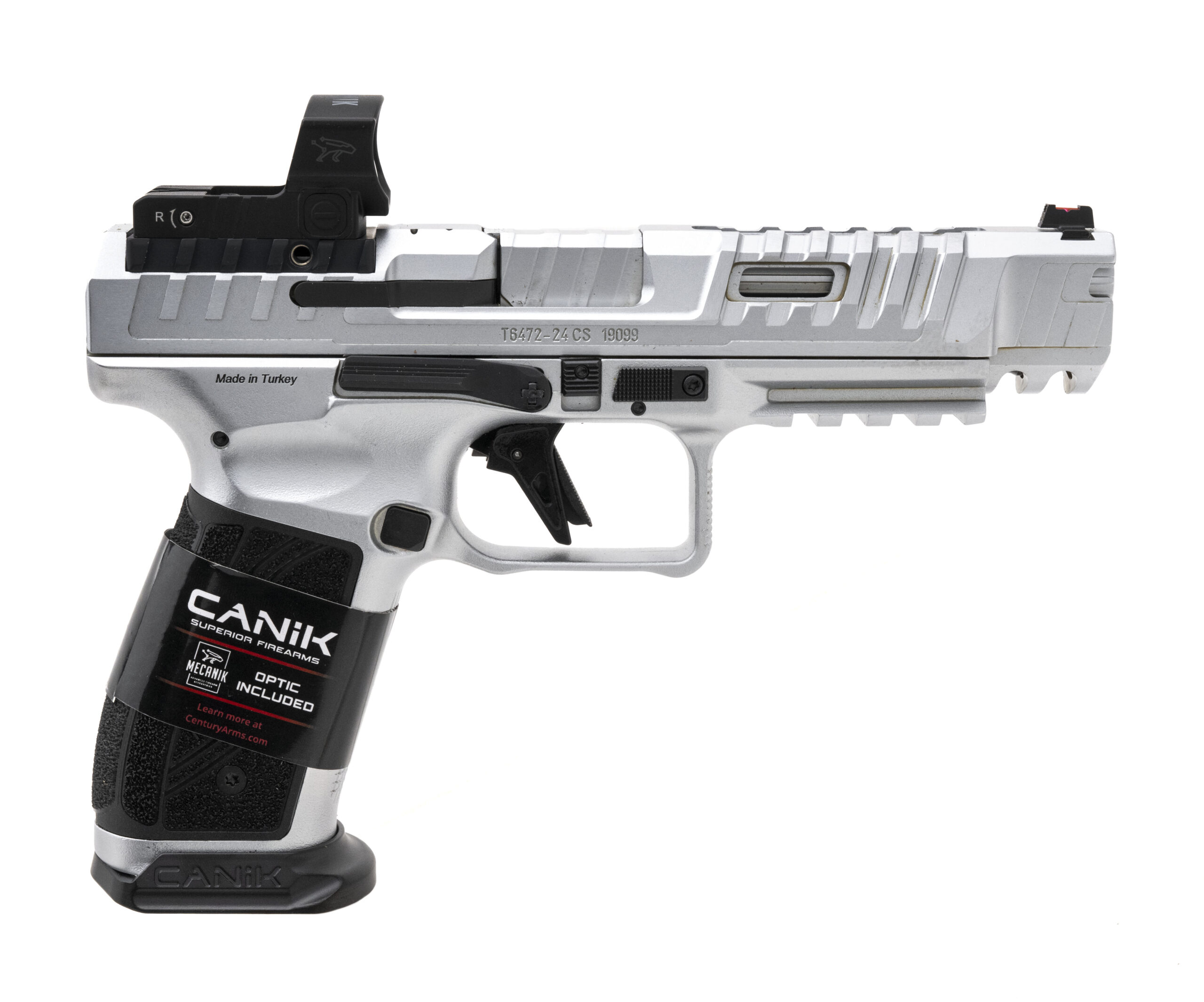 (SN: 24CS15985) Canik SFX Rival-S Chrome Pistol 9mm (NGZ5384) NEW