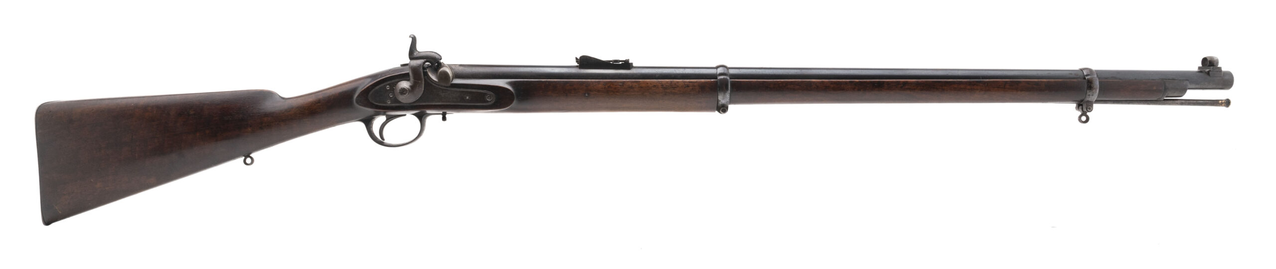 British Pattern 1853 percussion Marksman rifle by Thomas Turner .451 caliber (AL10173)