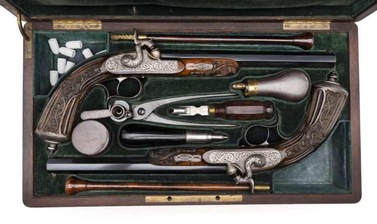 Beautiful Presentation Pistols from Napoleon III