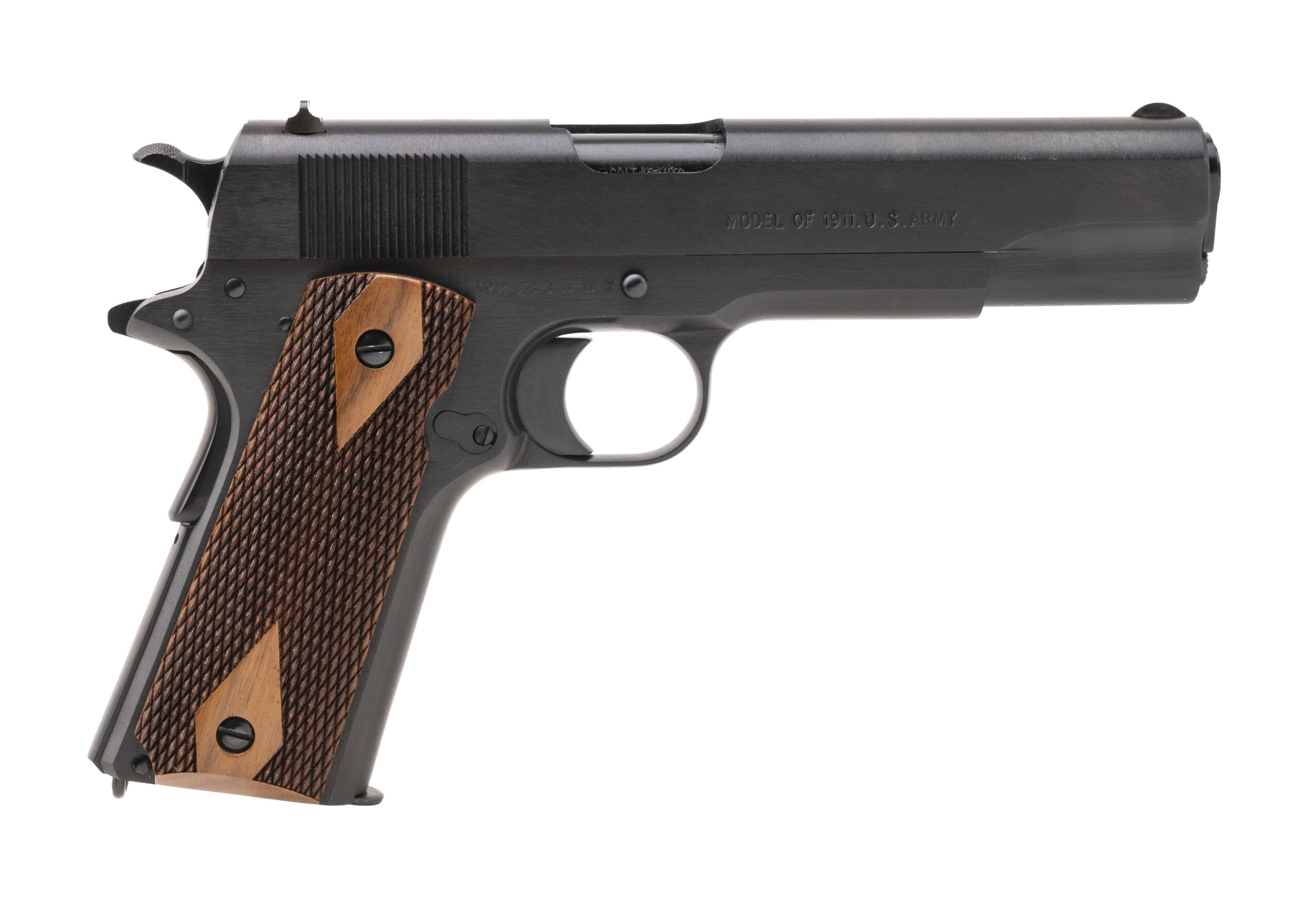 Colt 1911 WWI Black Army Re-issue Pistol .45 ACP (C20633)