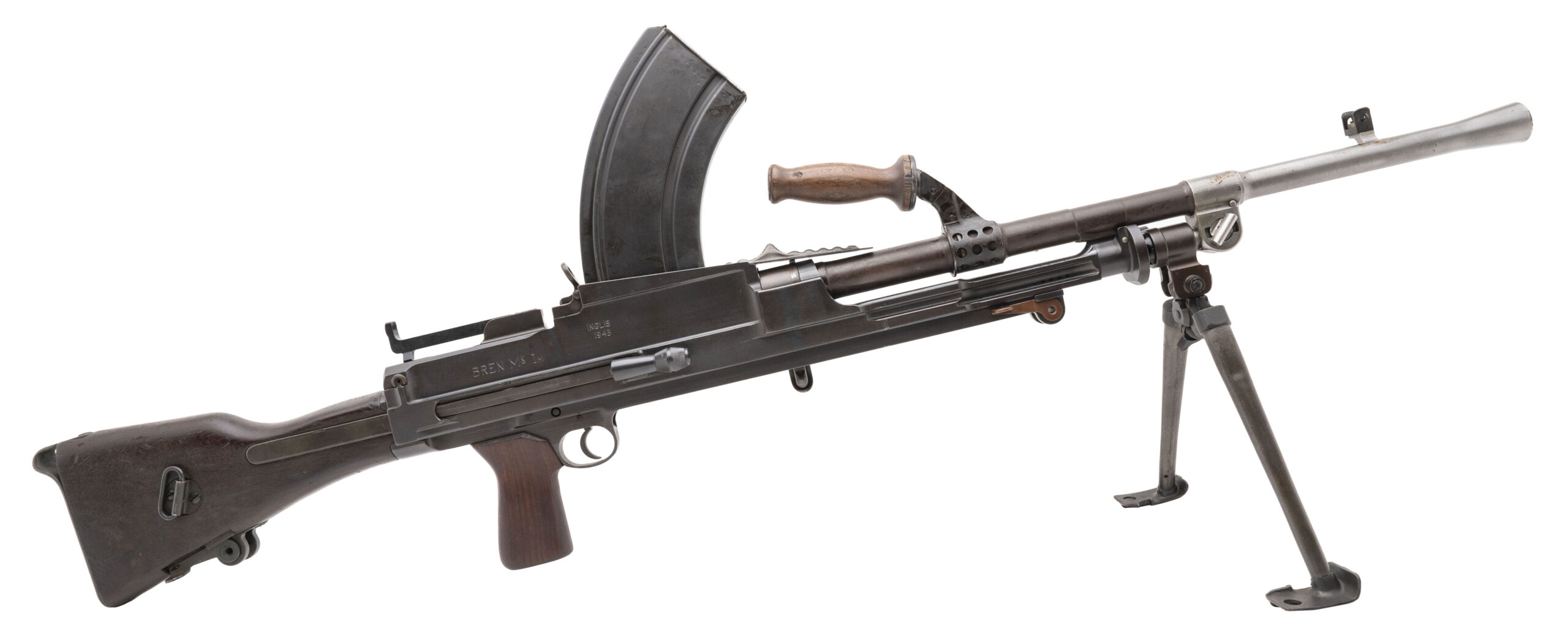 WWII Canadian Inglis Mk. I Bren Light Machine Gun .303 British (R43888)