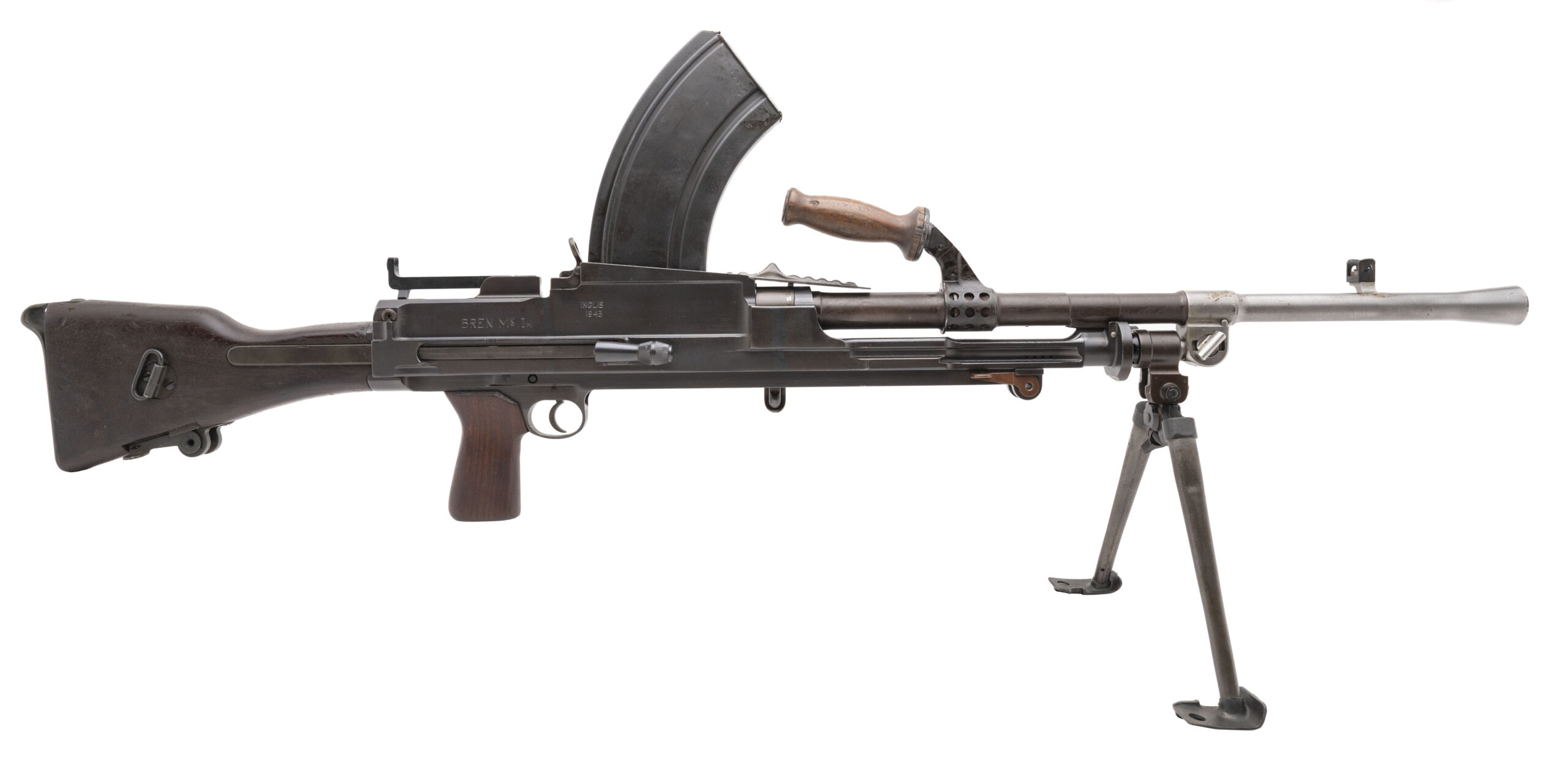 WWII Canadian Inglis Mk. I Bren Light Machine Gun .303 British (R43888)