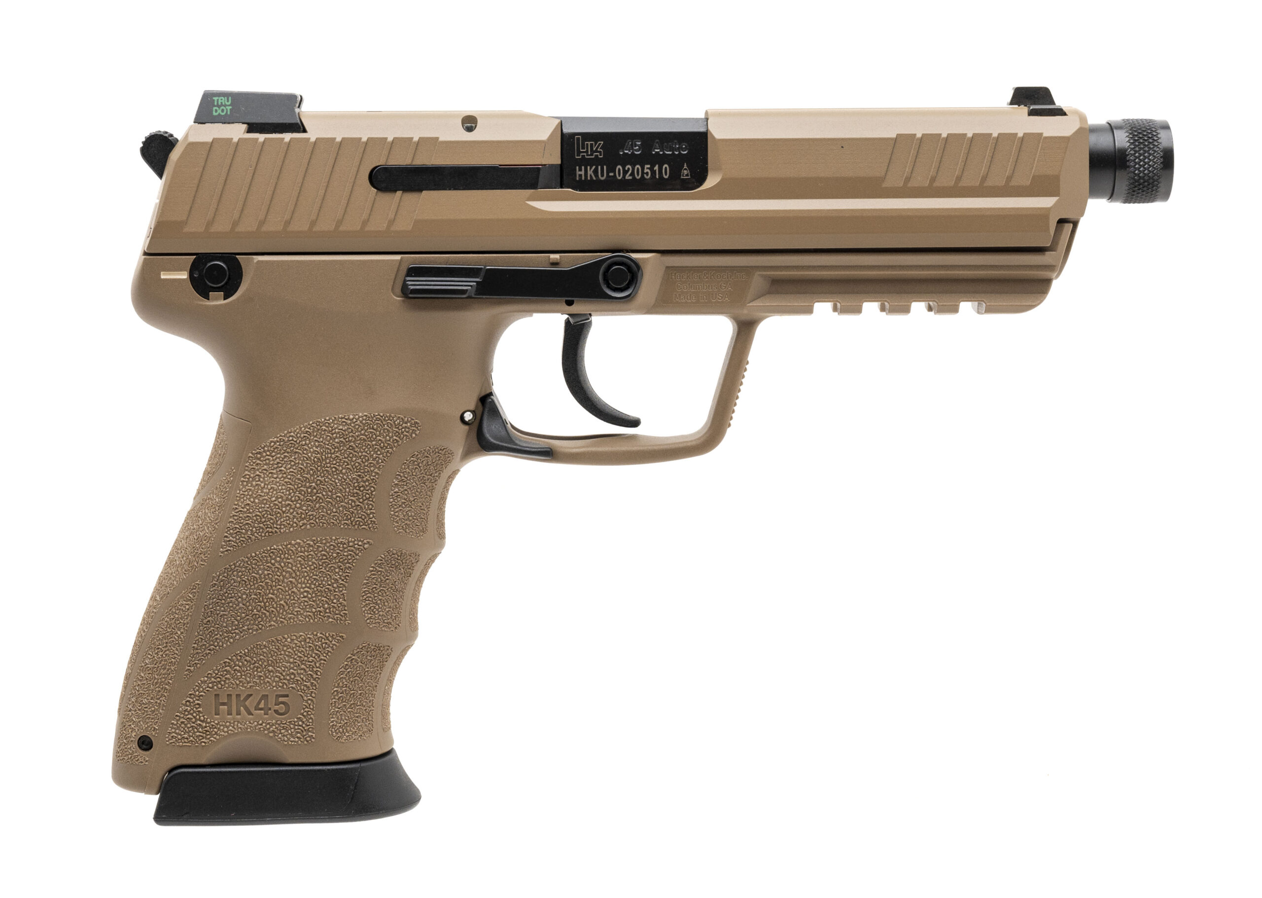 Heckler & Koch 45 Tactical FDE Pistol .45 ACP (PR71509)