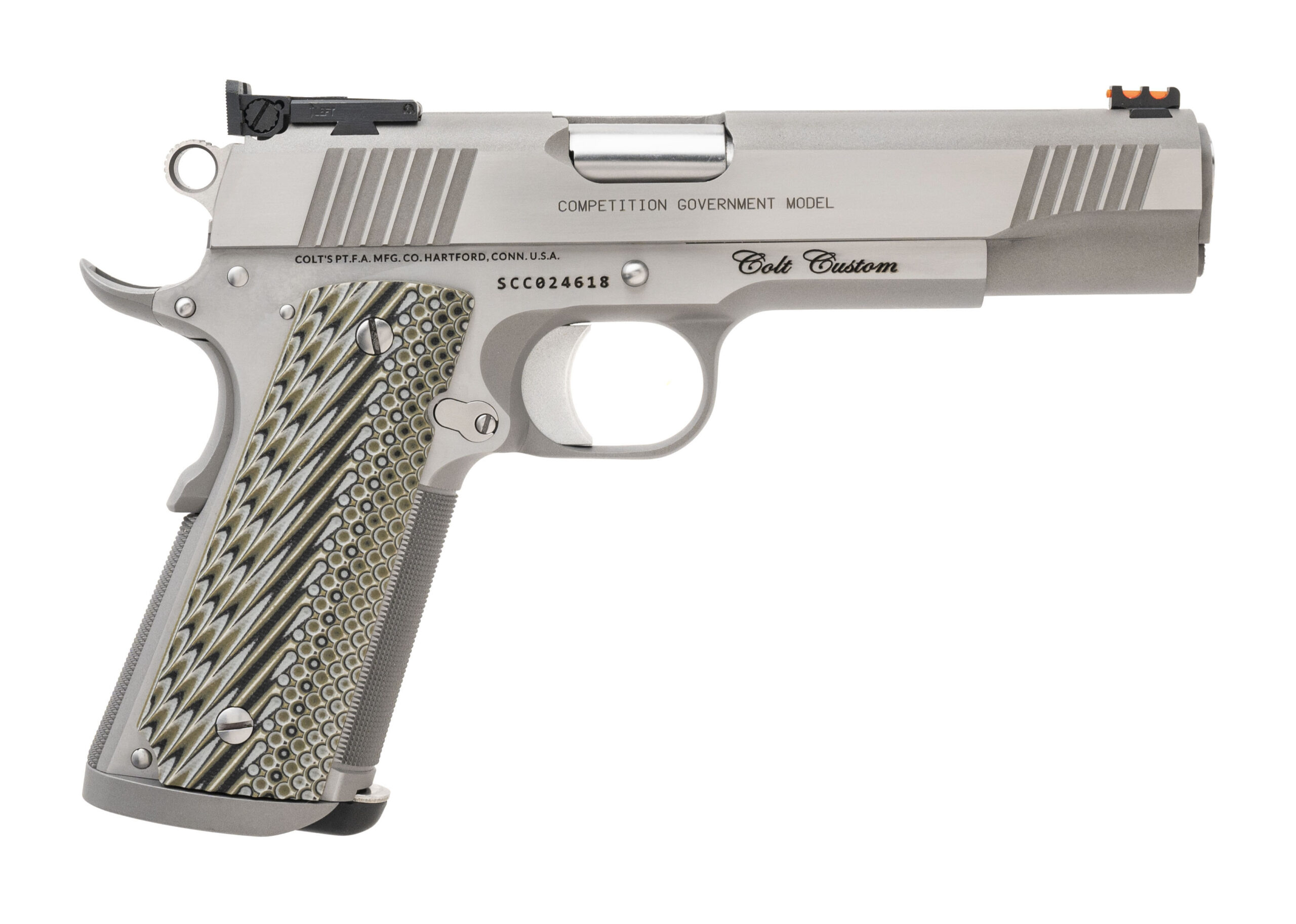 (SN: SCC025008) Colt Custom Competition Limited 1911 Pistol .38 Super (NGZ5527) NEW