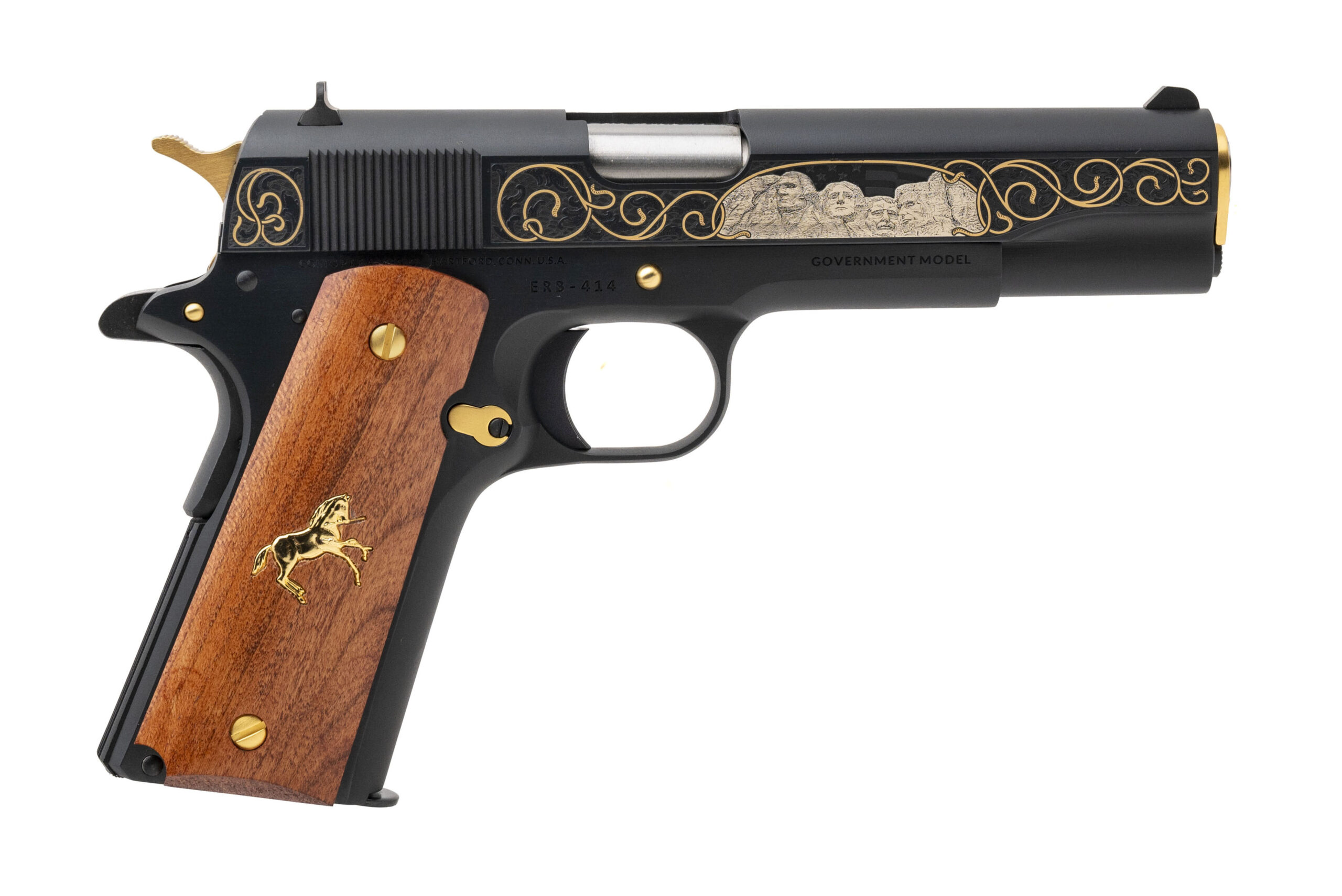 (SN: ERB-414) Colt Government Model 70 Spirit Of America Commemorative 1911 Pistol .45 ACP (NGZ5475) NEW