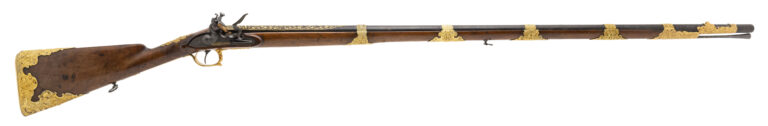 Gilded Manceaux Of Paris Flintlock Musket