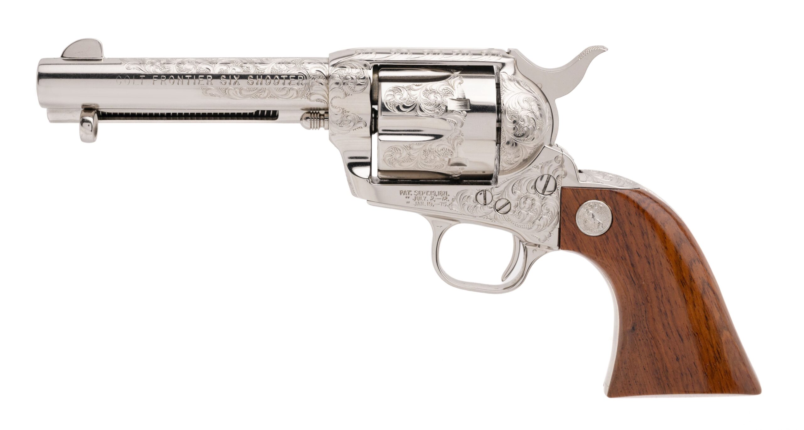 Colt Frontier Six Shooter Factory Engraved Revolver .44-40 (C20378)