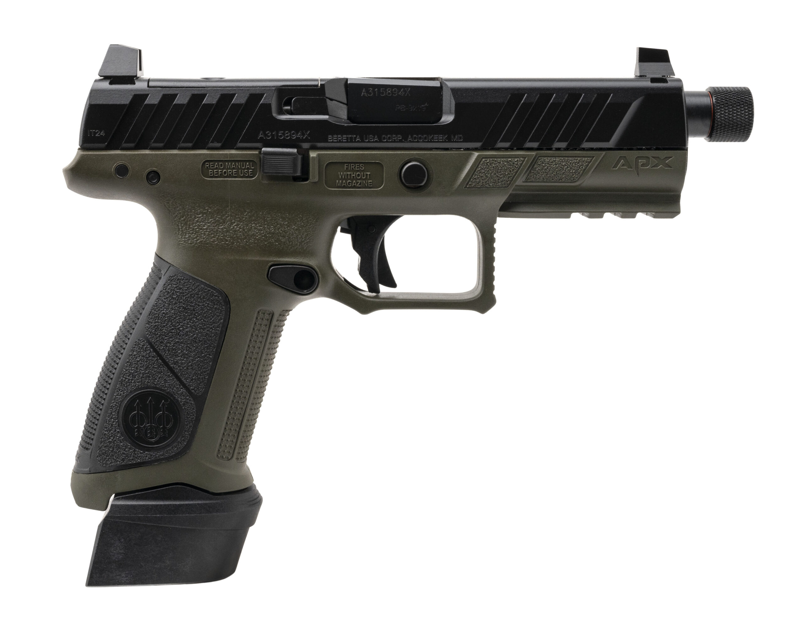 (SN: A316298X) Beretta APX A1 Tactical Pistol 9mm (NGZ5541) NEW