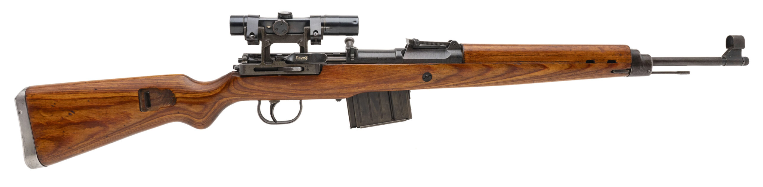 WWII German bcd code G-43 semi auto rifle with VZ43 scope 8mm (R43983)