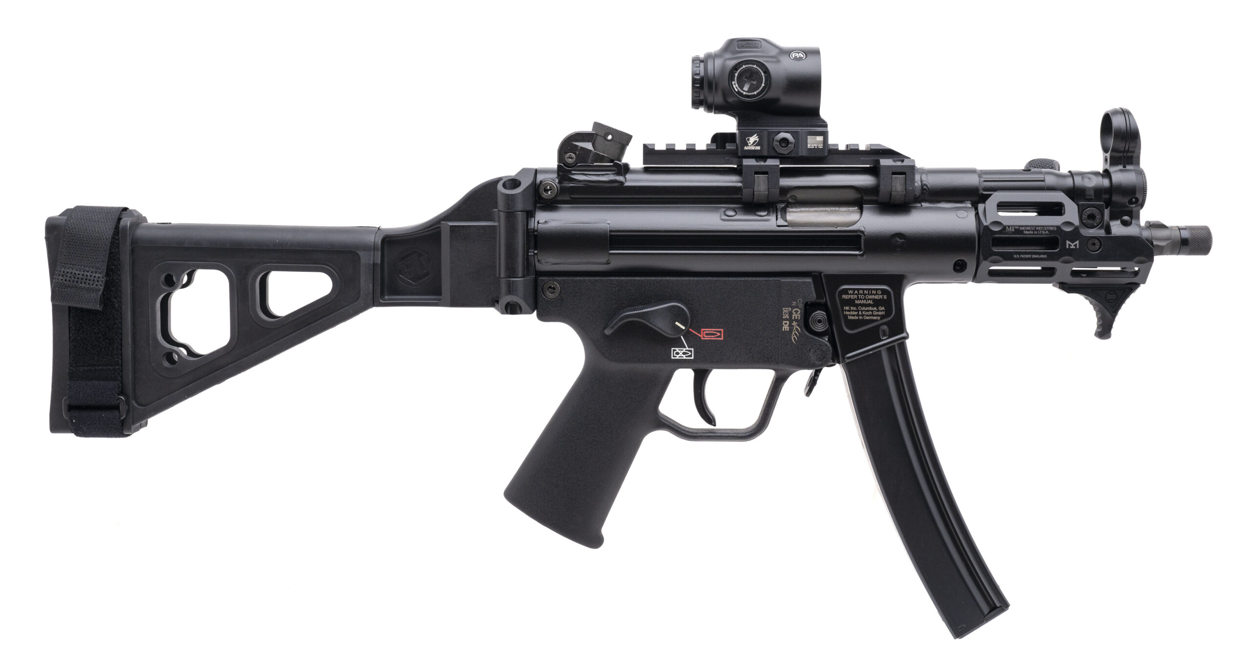 Heckler & Koch SP5K PDW Pistol 9mm (PR71836)