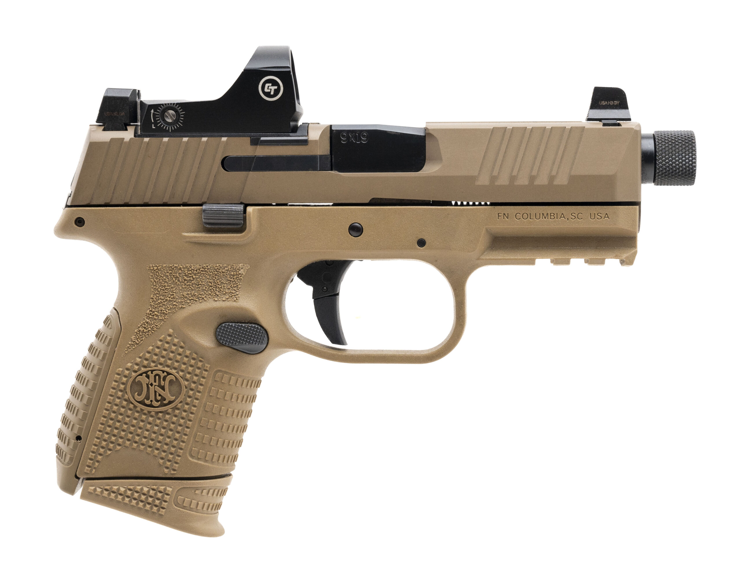 FN 509C Tactical FDE Pistol 9mm (PR71852)