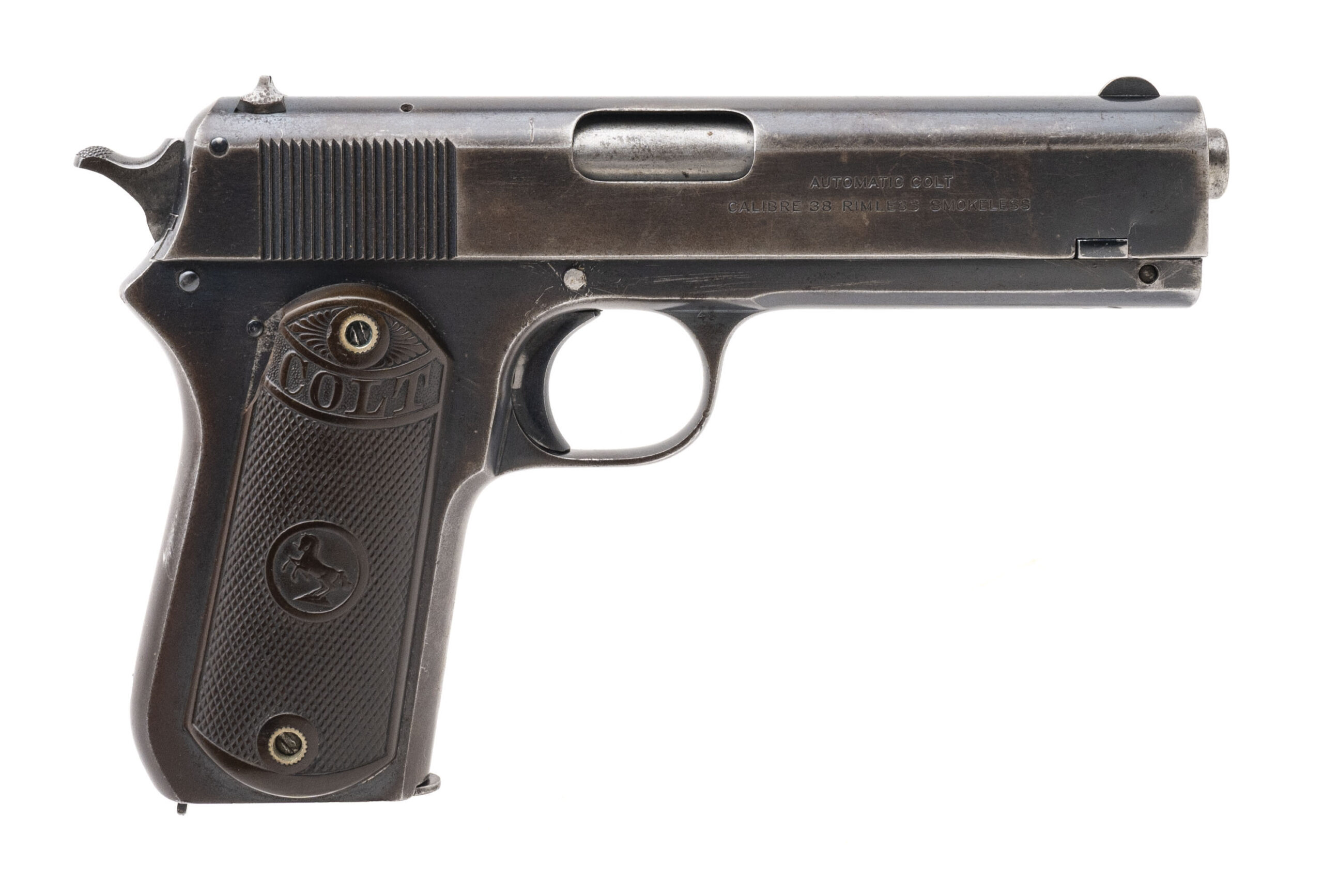 Colt Model 1903 Pocket Model Semi-Auto pistol .38 Rimless (C20677)