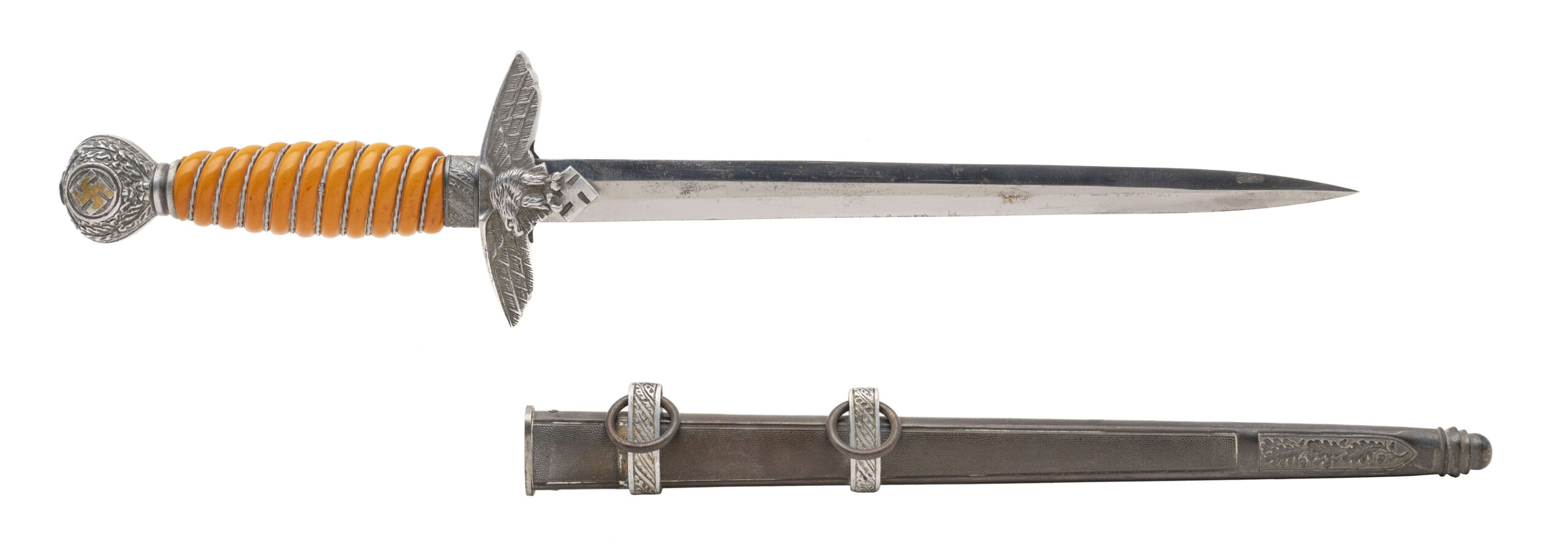 WWII German 2nd Model Luftwaffe Dagger by Carl Eickhorn (MEW4246)