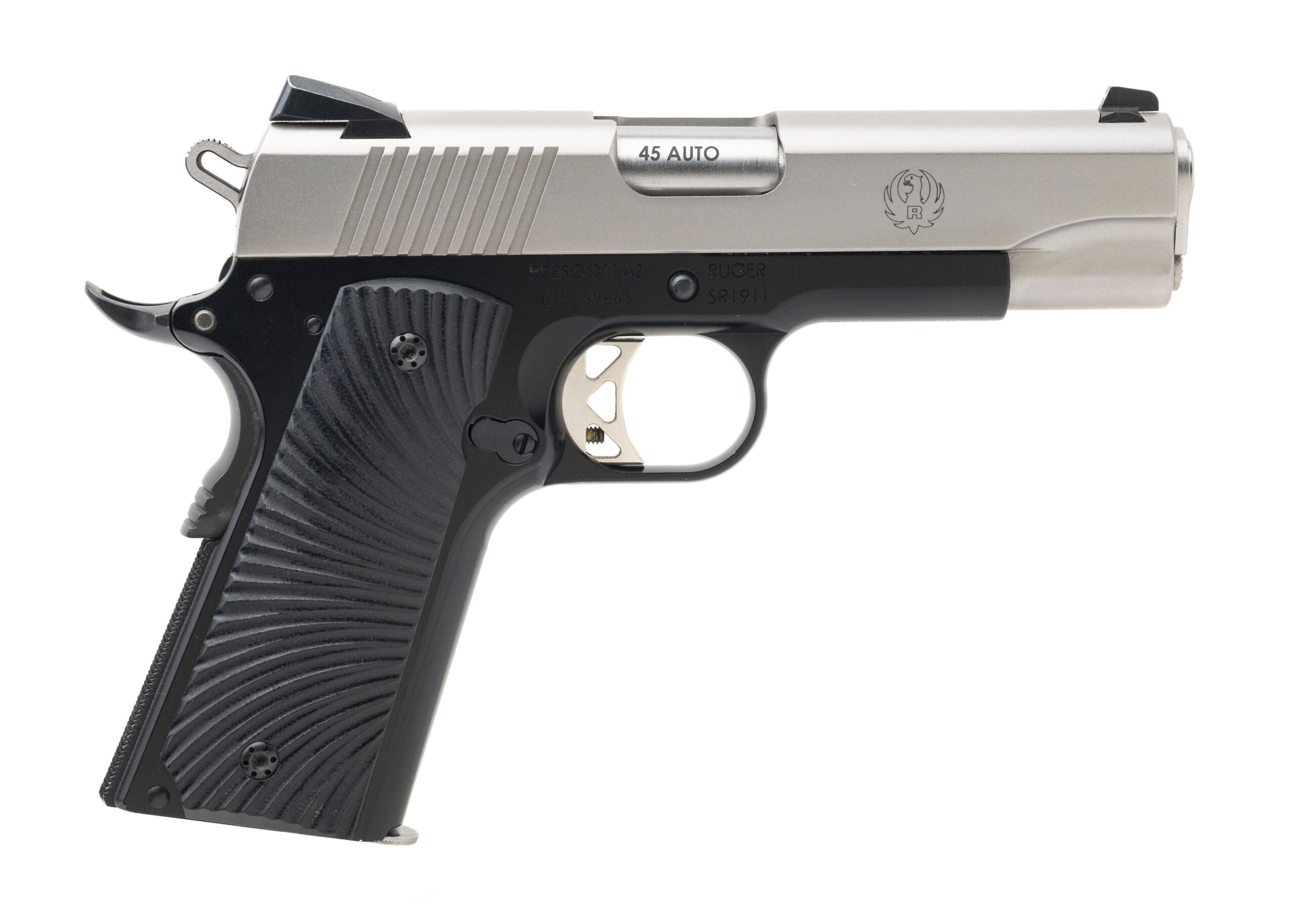 Ruger SR1911 Lightweight Commander Pistol .45 Auto (PR71954)