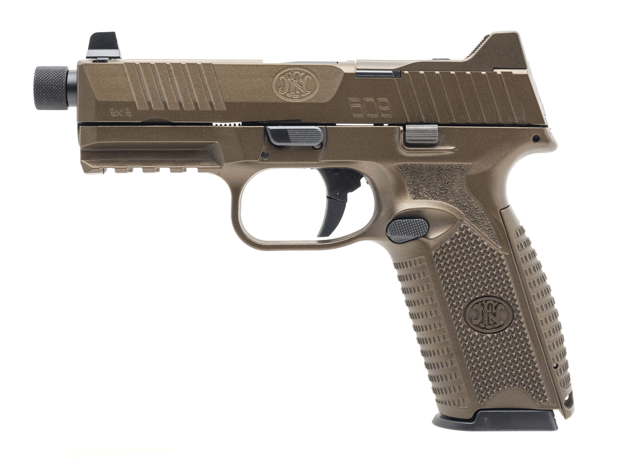 SN: GKS0384691) FN 509T Bronze Pistol 9mm (NGZ4795) New