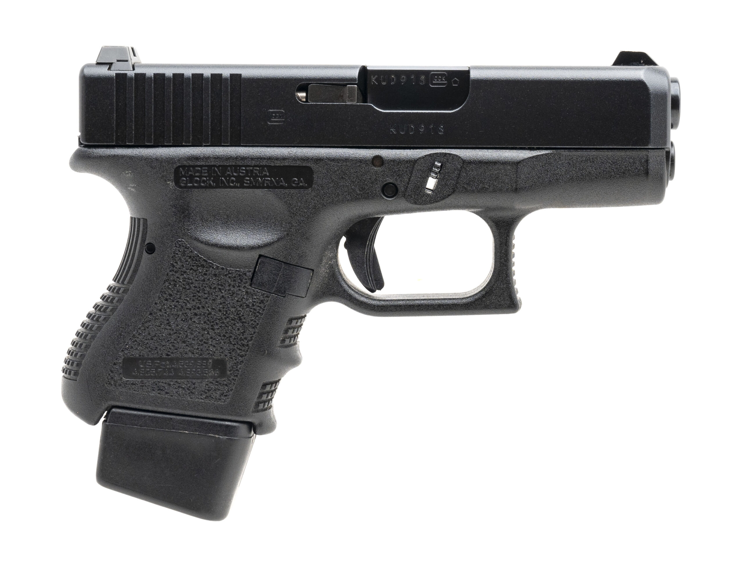 Glock 26 Gen3 Pistol 9mm (PR72071) DTX - Collectors Firearms