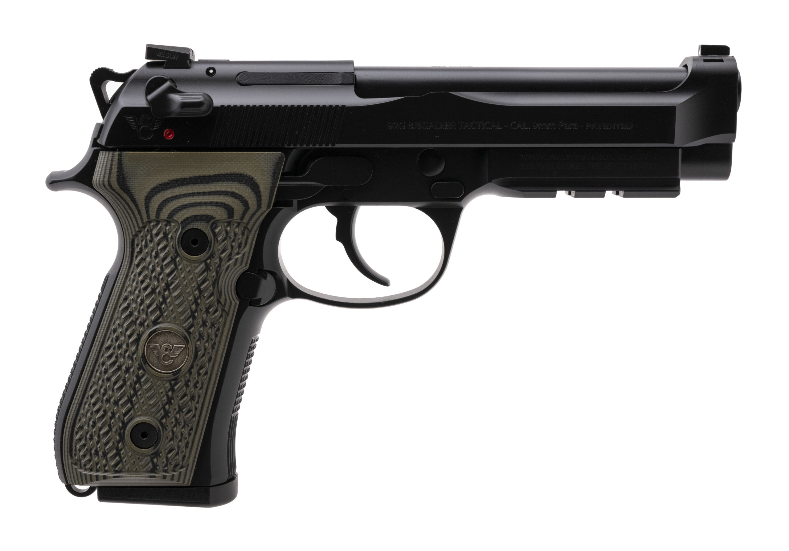 (SN: WC12032) Wilson Combat Beretta 92 Brigadier Tactical Pistol 9mm (NGZ5318) NEW