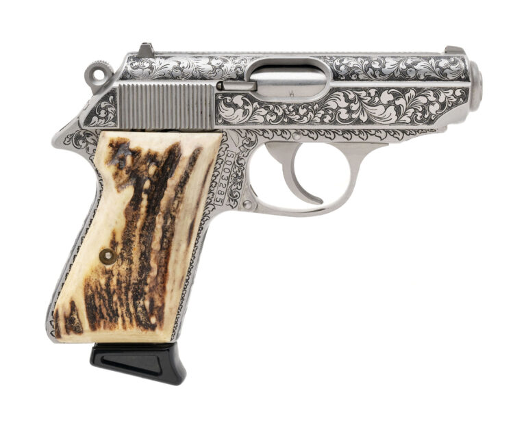 Walther PPK/S Custom Engraved Pistol .380 ACP