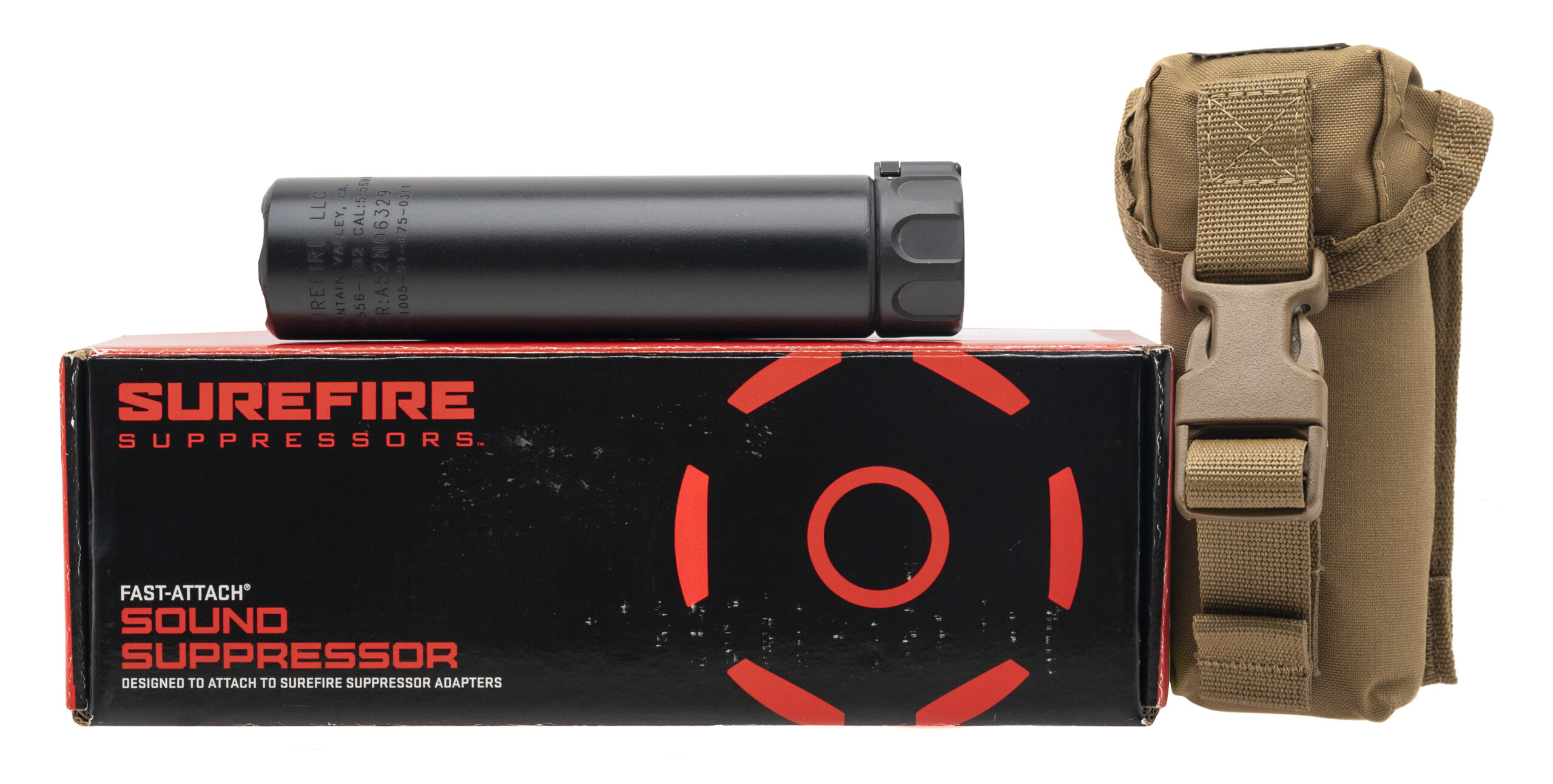 (SN: A52N06329) SureFire Socom556-SB2 5.56 Nato Suppressor (NGZ5613) NEW