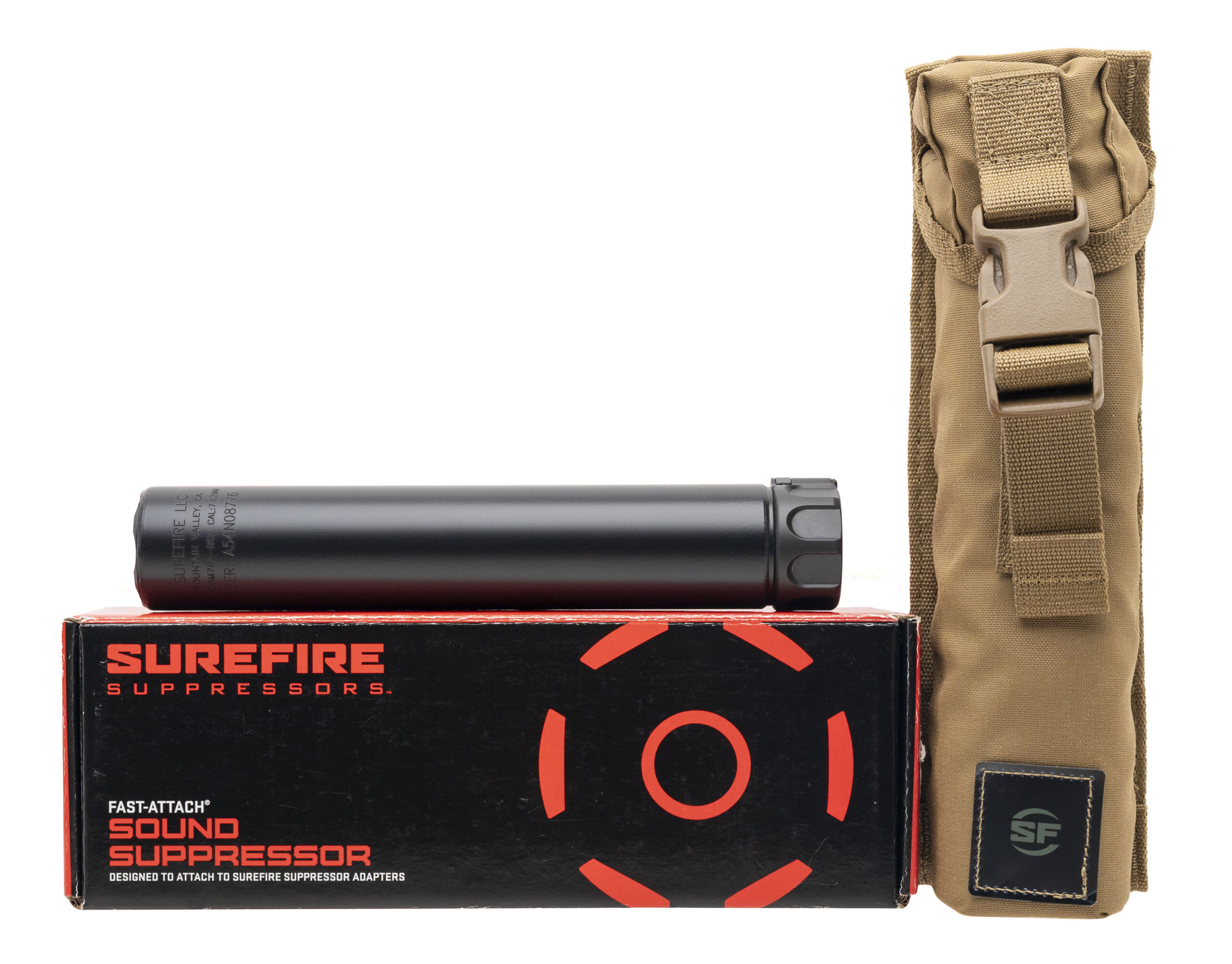 (SN: A54N08776) Surefire Socom762-RC2 7.62mm Suppressor (NGZ5612) NEW