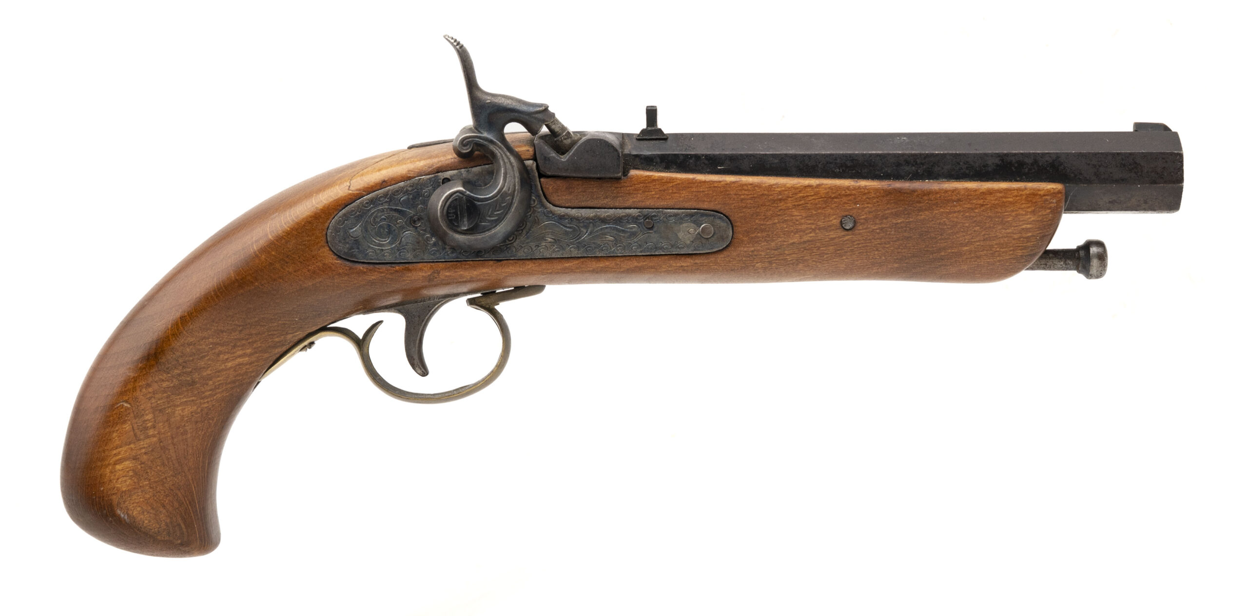 Modern Replica Percussion Pistol Black Powder .45 Cal (BP888)