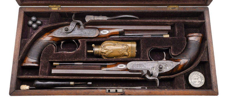 Cased Set of Duelers by Richard Southall