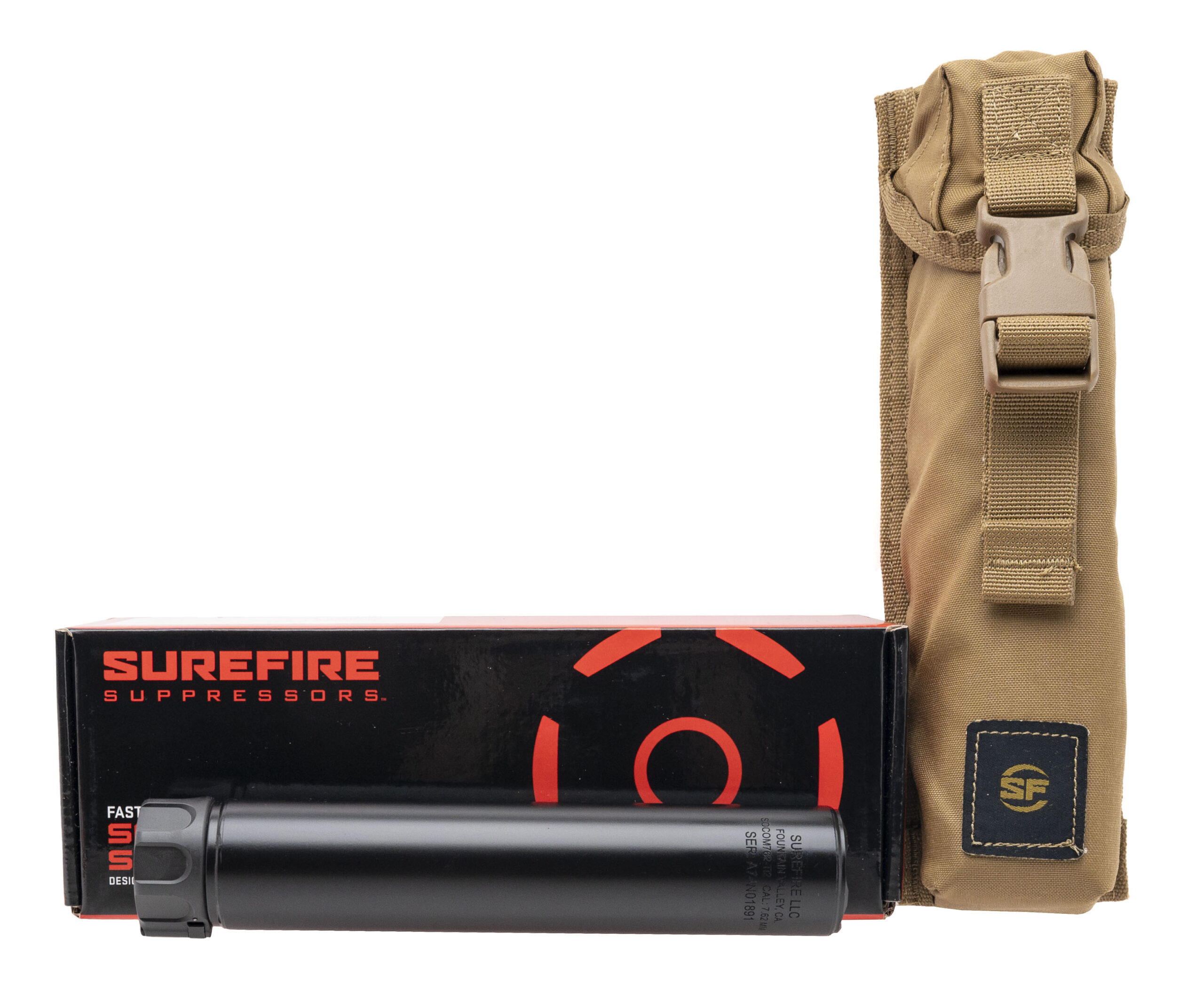 (SN: A74N01895) SureFire SOCOM762-Ti2 Suppressor 7.62mm (NGZ5642) NEW