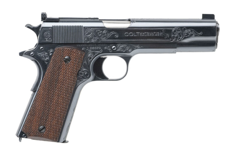 Factory Engraved Colt Government Model