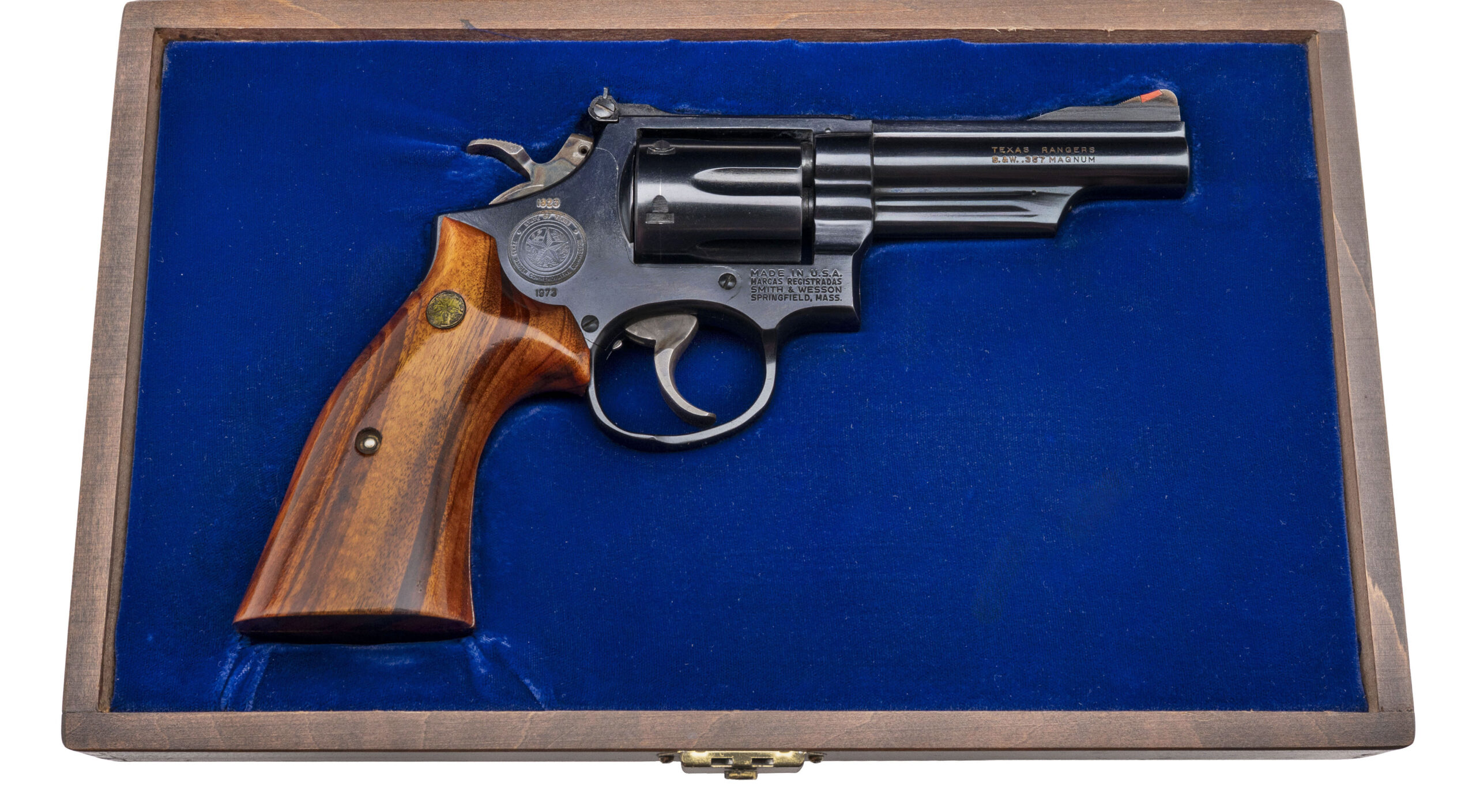 Smith & Wesson 19-3 Texas Ranger Commemorative Revolver .357 Magnum (PR72845)