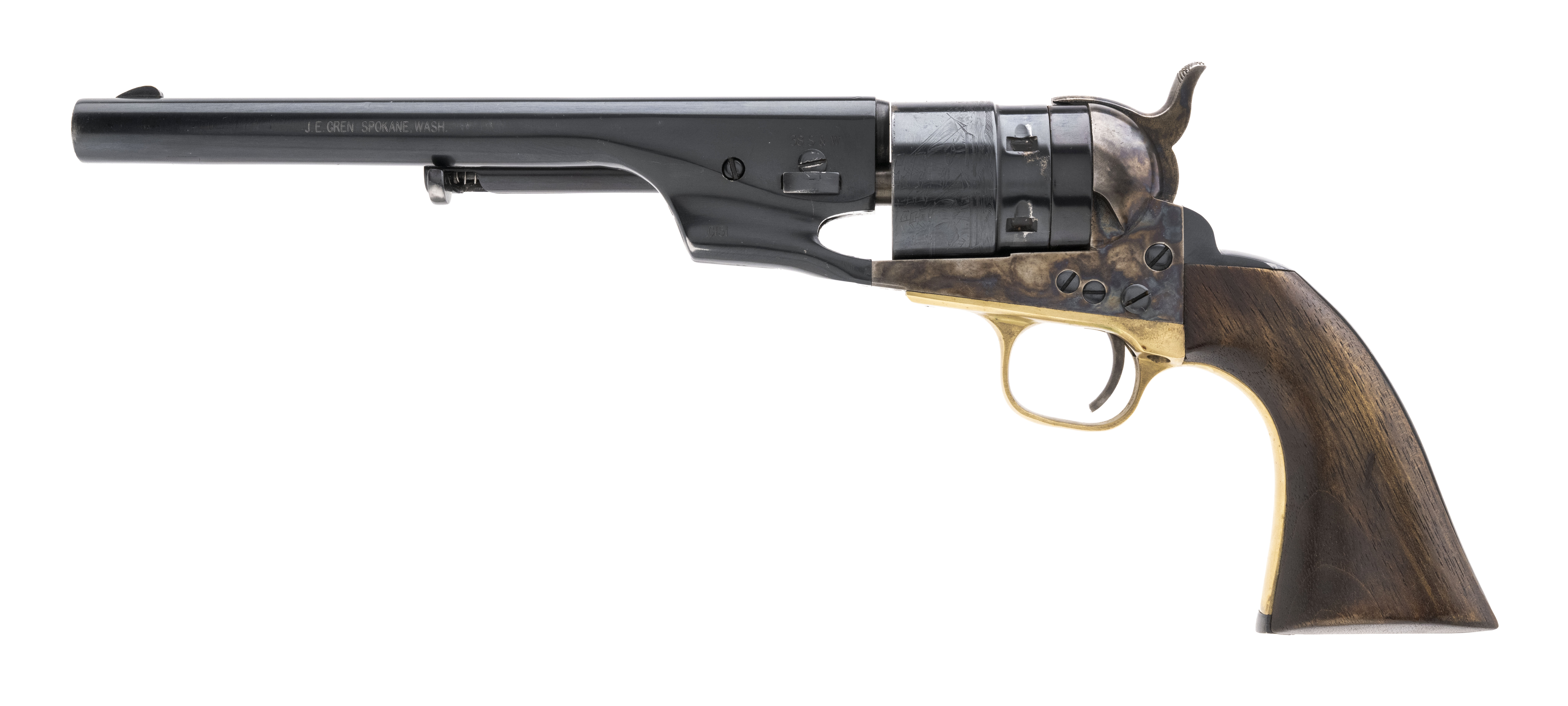 J.E. Gren 1860 Army Cartridge Conversion Revolver .38 S&W (PR73366)