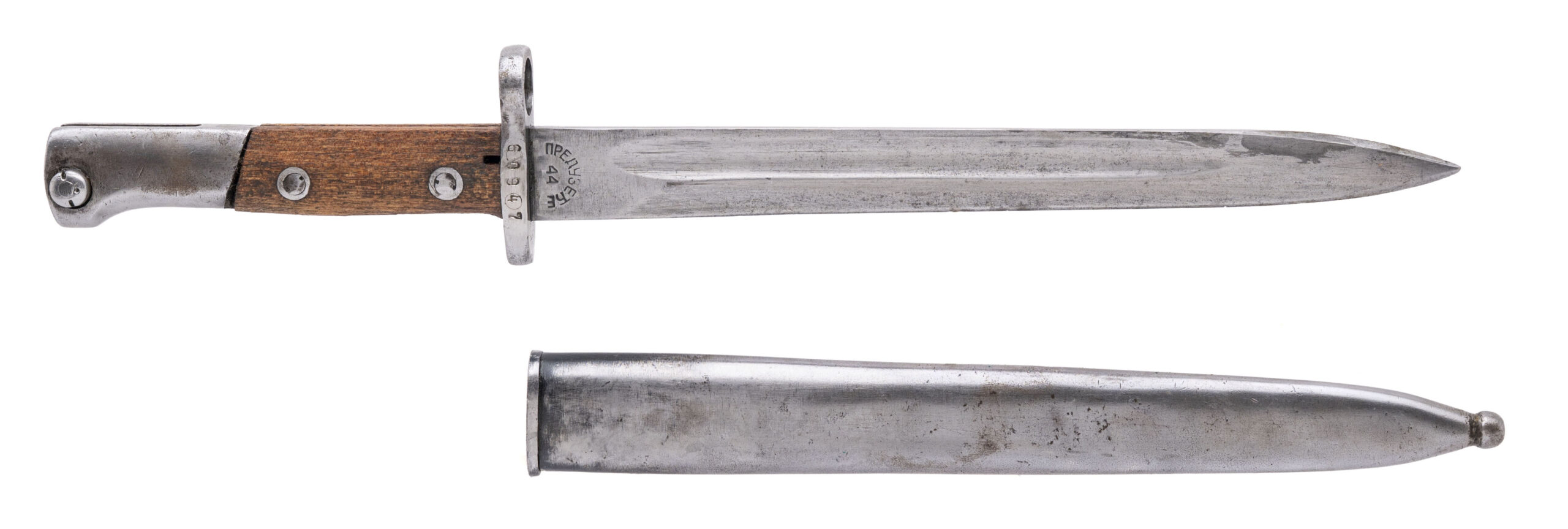 M48 Mauser rifle bayonet & Scabbard (MEW4259)