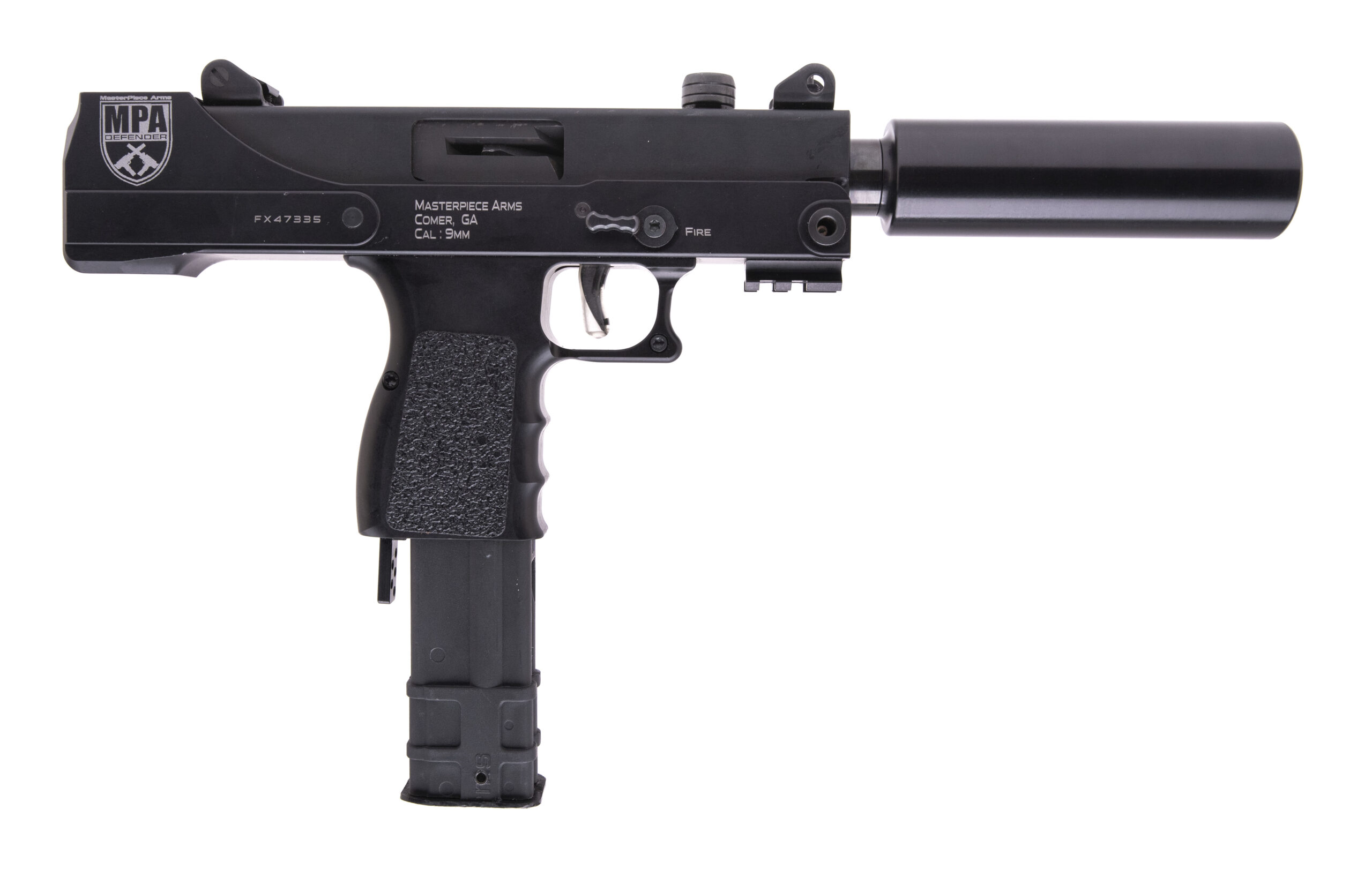 Masterpiece Arms Defender Pistol 9mm (PR72919) ATX