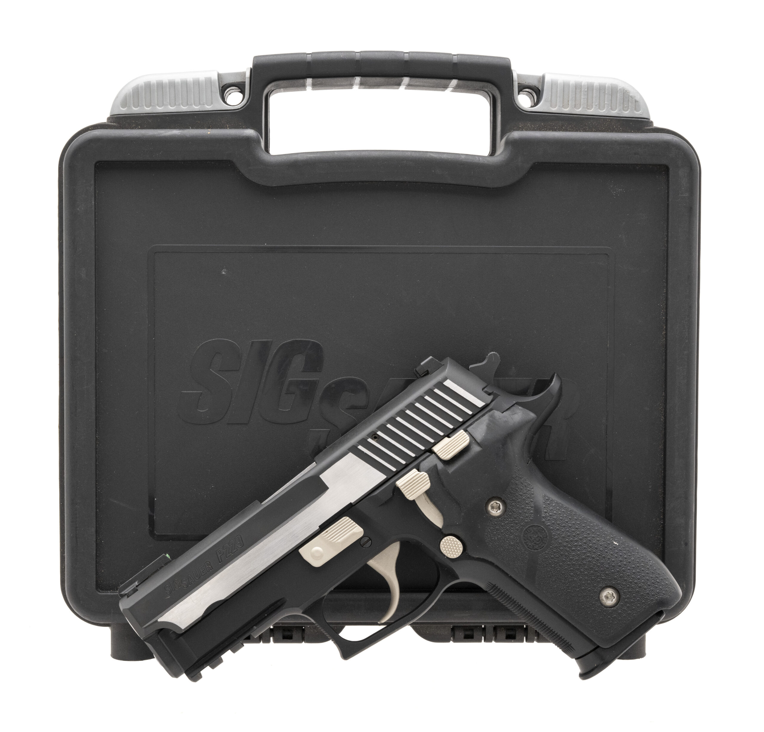 Sig Sauer P229, Equinox, 2-Tone, Sig Night Sights, 40 S\u0026W, 12 Round, image size:2560x2454