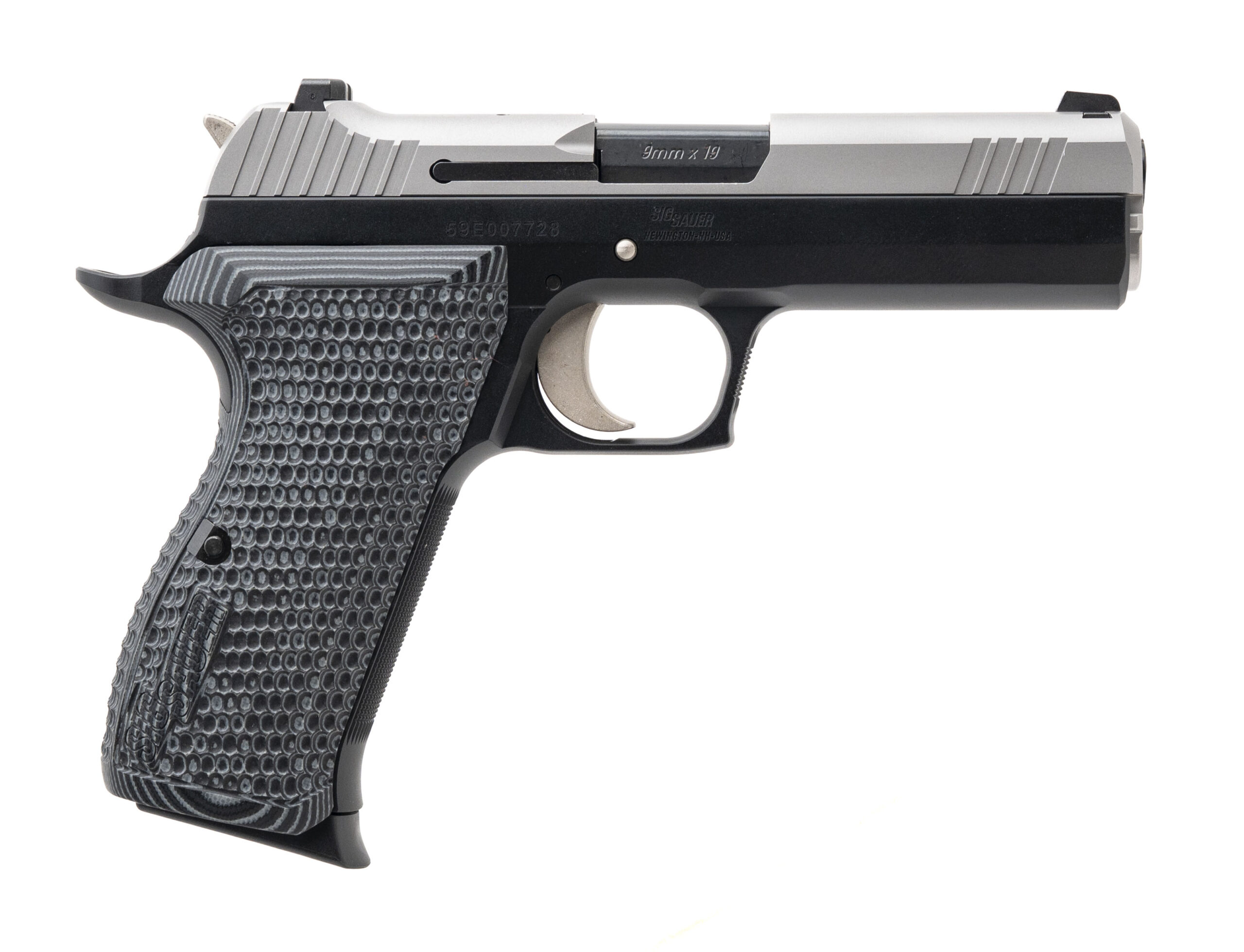 (SN: 59E007728) Sig Sauer P210 Carry Pistol 9mm (NGZ5717) NEW