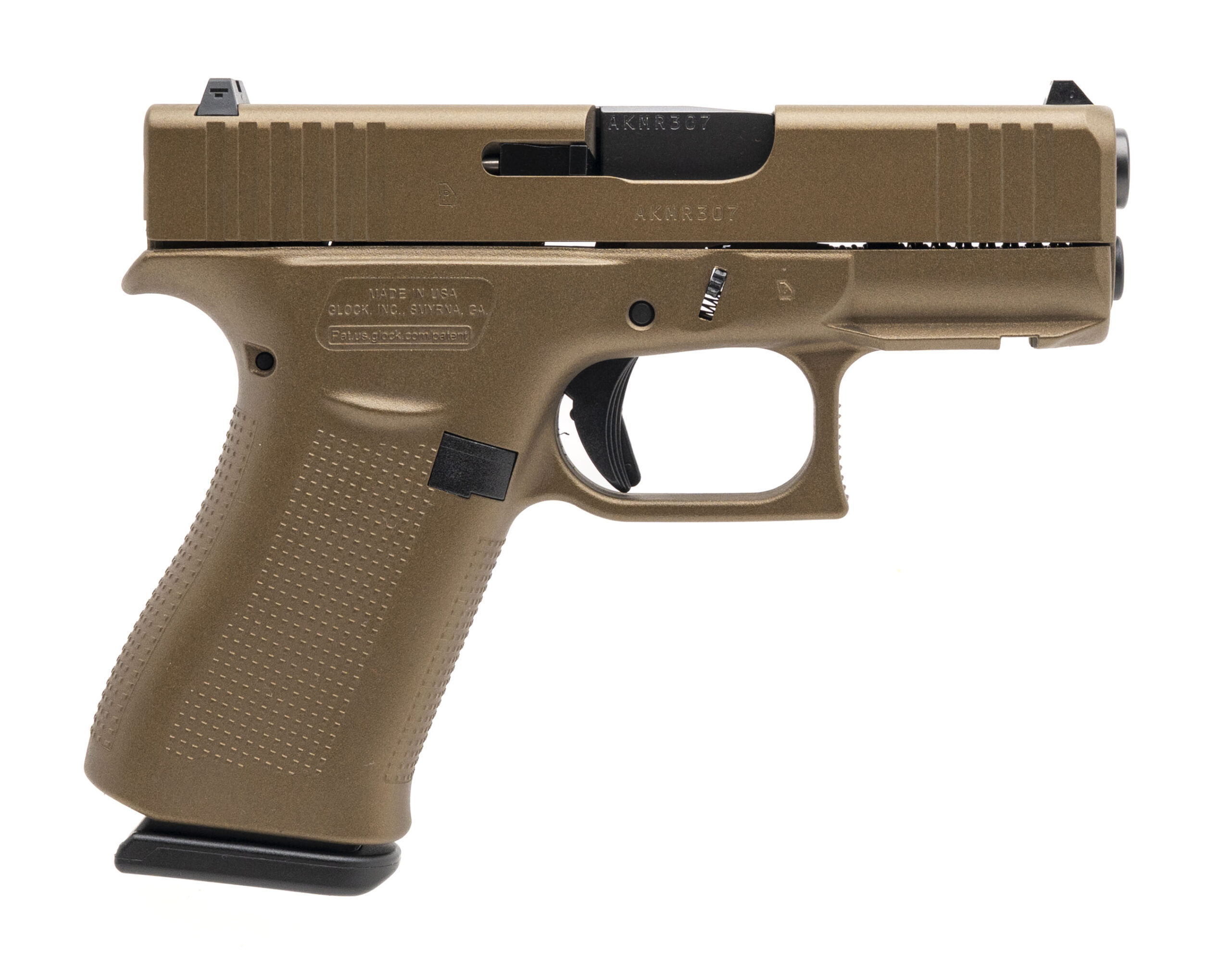 (SN: AKMR307) Glock 43X Pistol 9mm (NGZ5787) NEW
