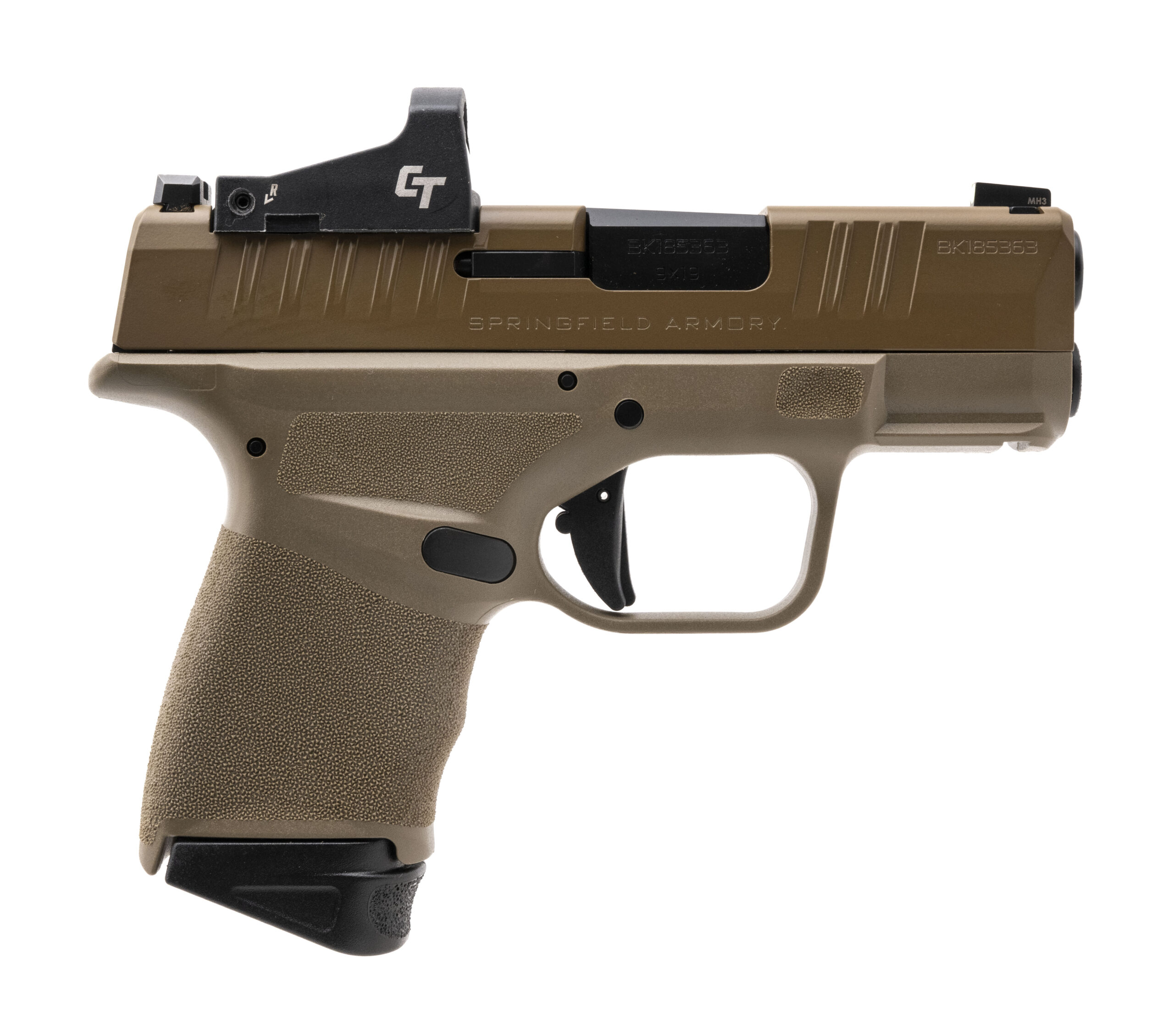 (SN: BK185361) Springfield Armory Hellcat OSP FDE Gear Up Bundle Pistol 9mm (NGZ5826) NEW