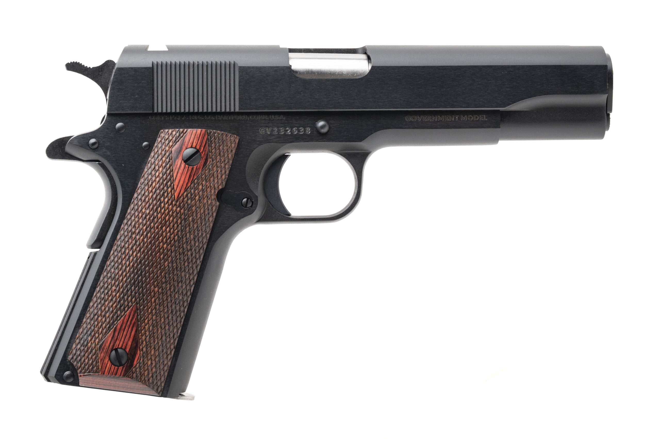 (SN: GV232638) Colt Series 70 Government 1911 Pistol .38 Super (NGZ5718) NEW