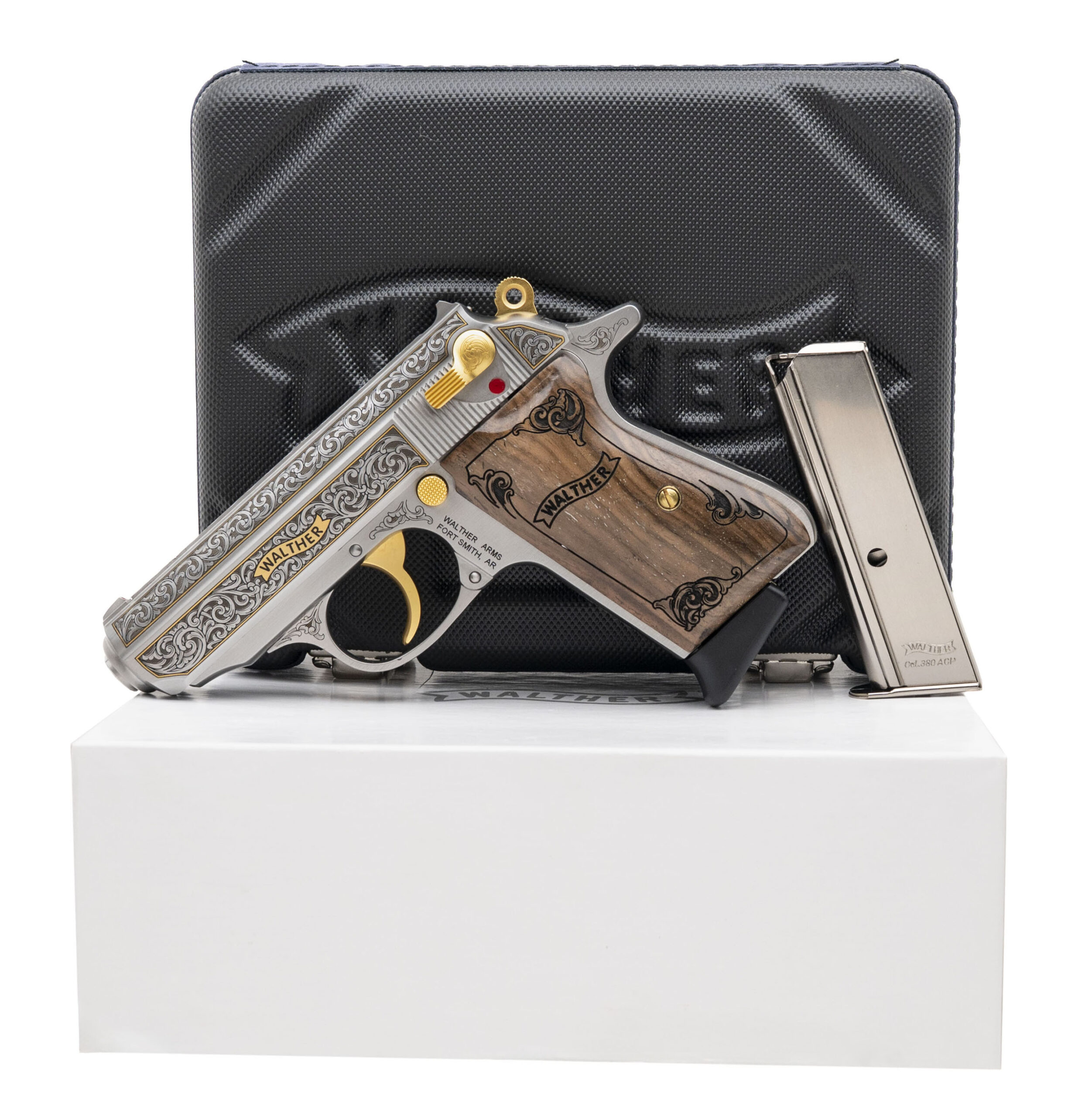 SN: JB1-0867) Walther PPK/S Exquisite Custom Pistol .380 Auto