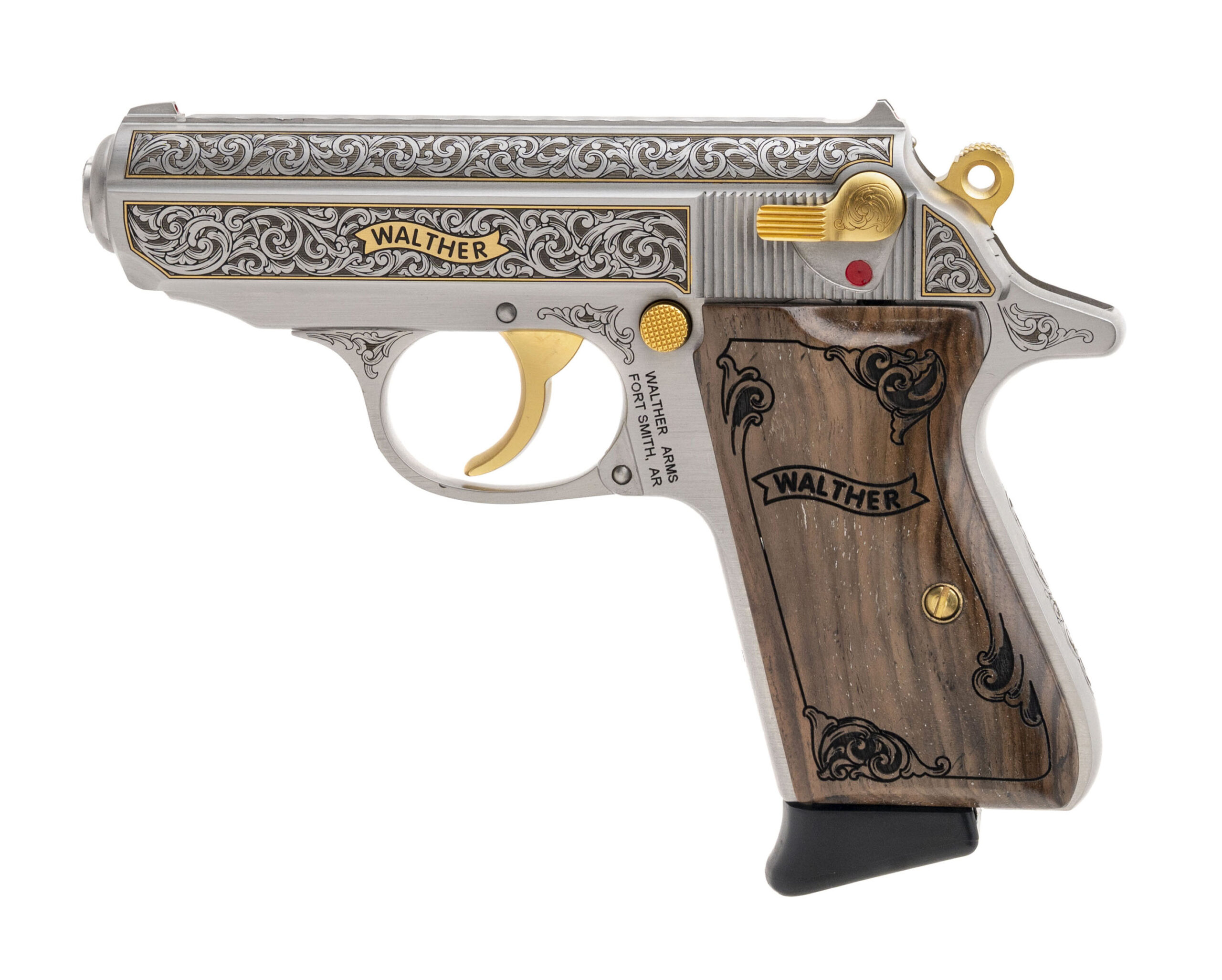 SN: JB1-0867) Walther PPK/S Exquisite Custom Pistol .380 Auto